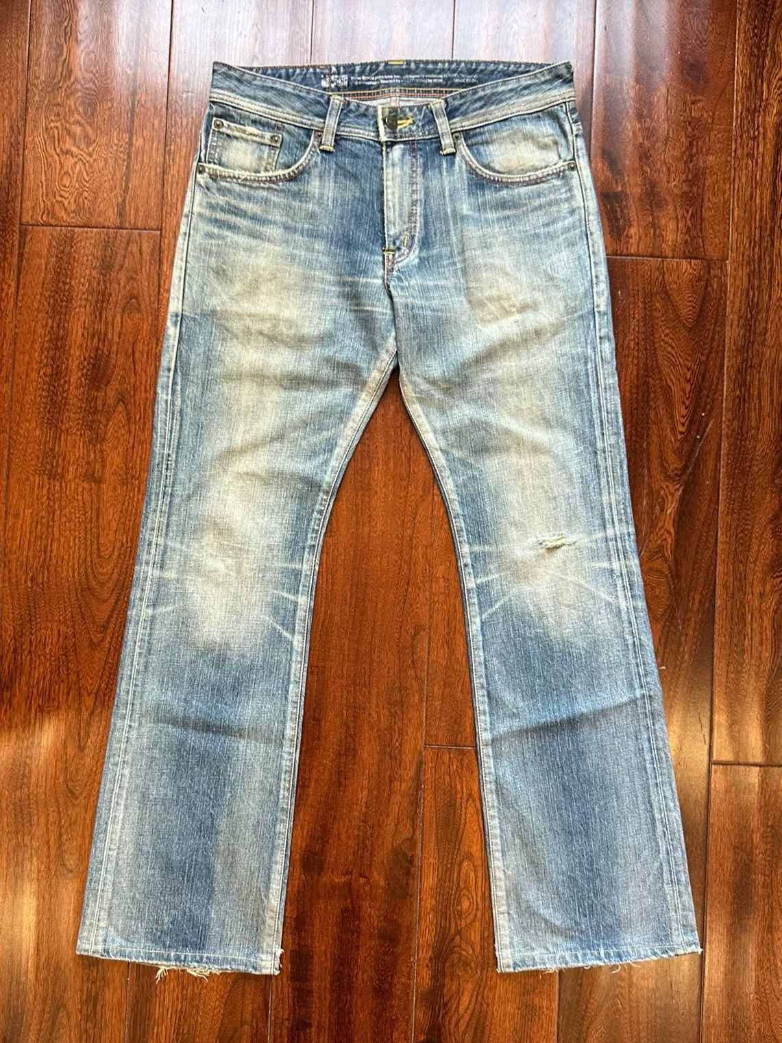 Vintage Vintage EDWIN Jeans Size US 31 - 1 Thumbnail