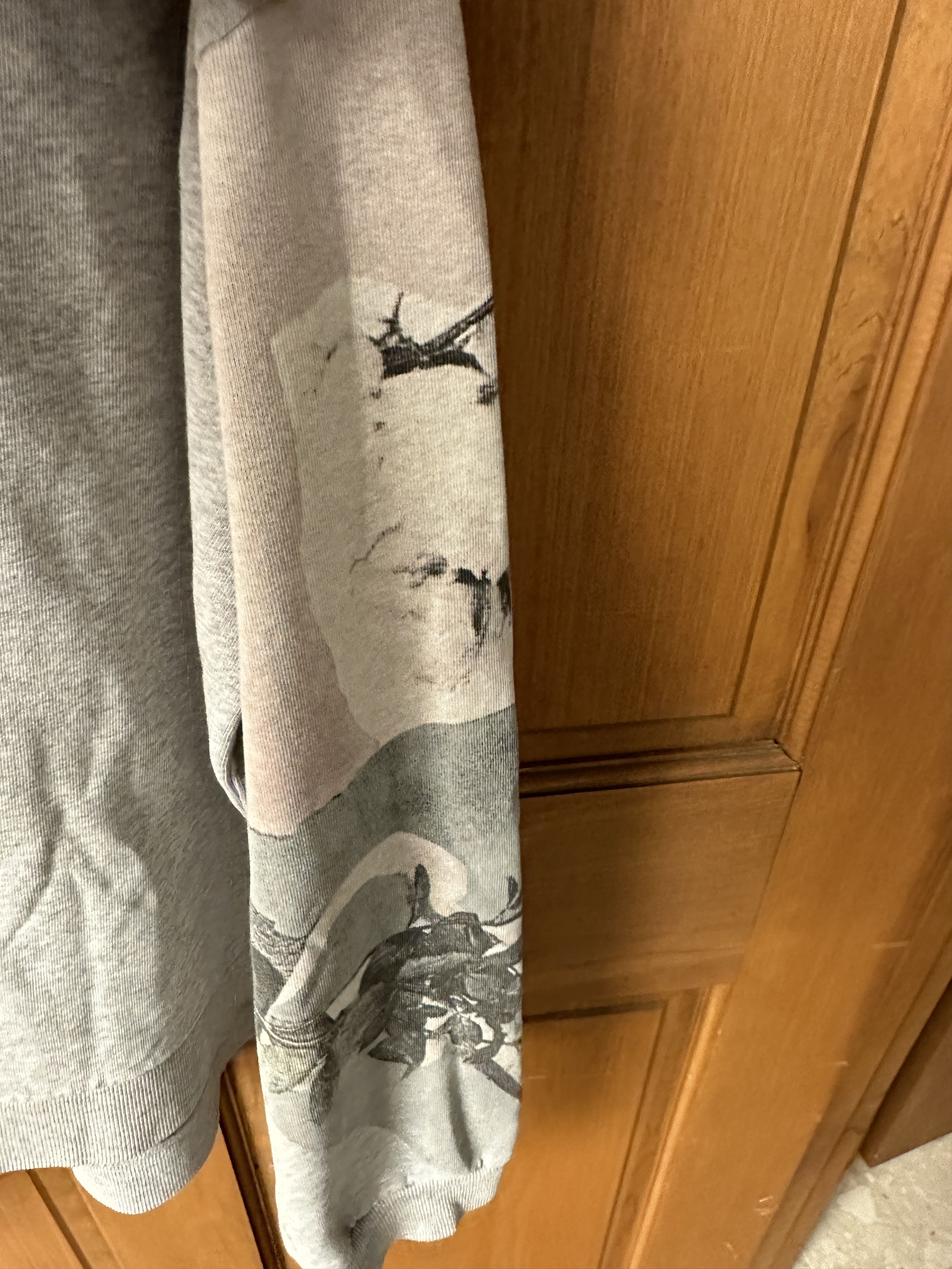 Allsaints All Saints Women's Gray Sweat Shirt Size Extra Small Size XS / US 0-2 / IT 36-38 - 4 Thumbnail