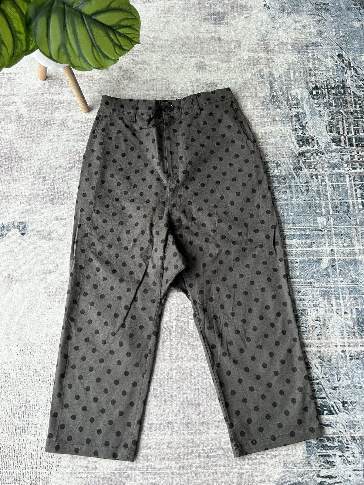 Yohji Yamamoto Yohji Yamamoto Polka Dot Pants Size US 28 / EU 44 - 1 Thumbnail