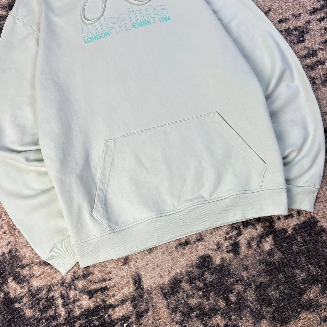 Allsaints Allsaints Big Logo Luxury Hoodie Streetwear Style Size US L / EU 52-54 / 3 - 3 Thumbnail