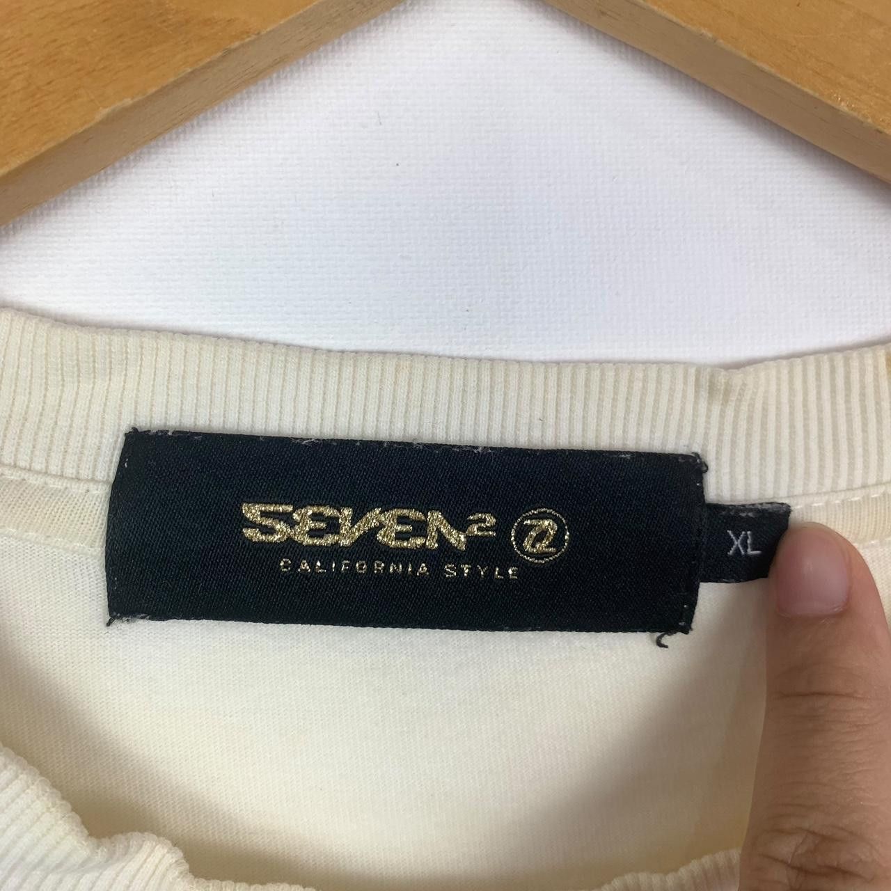 Seven 7 SEVEN2 CALIFORNIA STYLE Skateboard Streetwear Tee Shirt Top Size US XL / EU 56 / 4 - 3 Thumbnail
