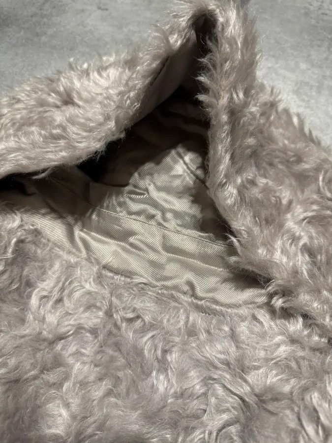 Prada AW2011 Prada Snow Mohair Fur Jacket Size S / US 4 / IT 40 - 7 Thumbnail