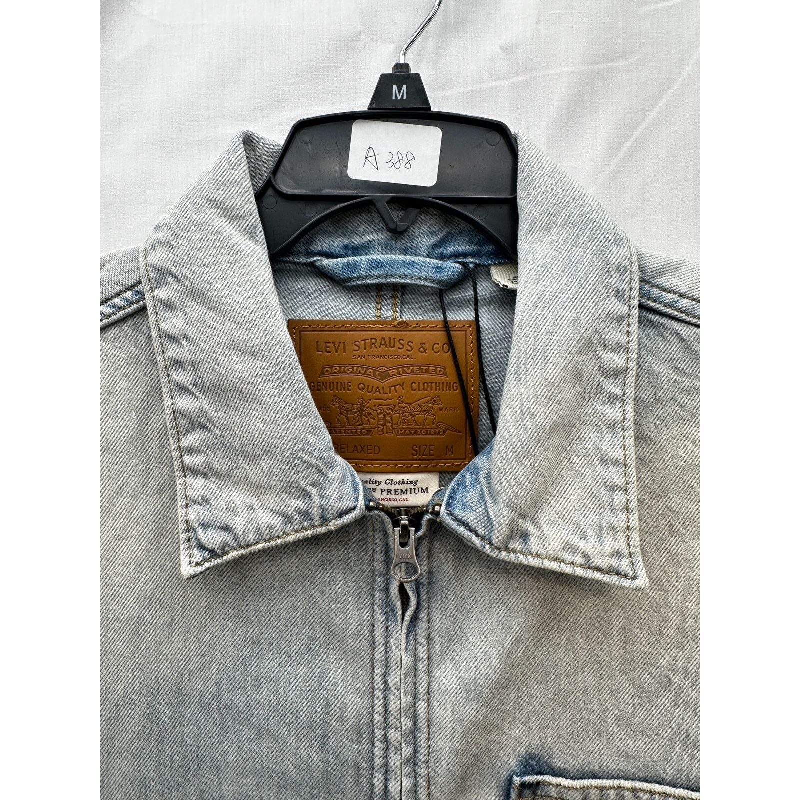 Levi's Levi's Lightweight FULL Zip up mechanic Jacket Size Medium Size US M / EU 48-50 / 2 - 2 Thumbnail
