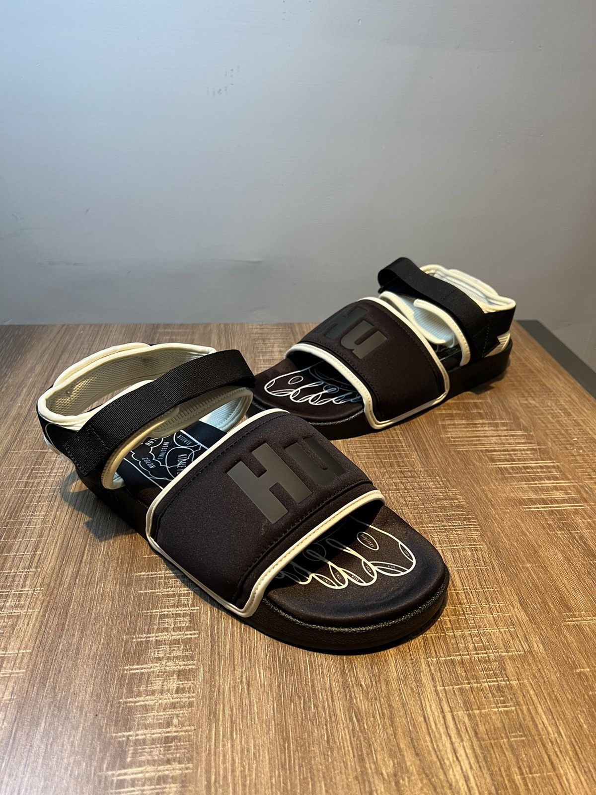 Adidas Adidas x Pharrell Adilette 2.0 Slide Sandals Mens Size 12 Size US 12 / EU 45 - 1 Thumbnail
