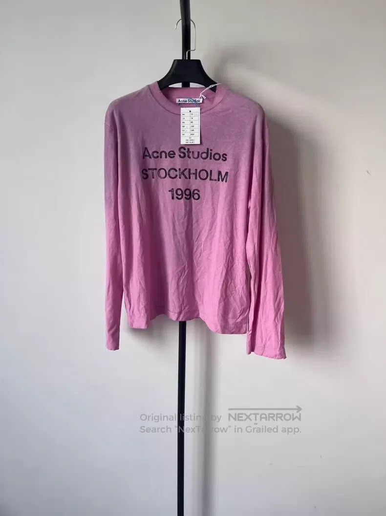 Acne Studios Acne Studios Retro vintage 1996 letter print loose drop-sh Size US XXS / EU 40 - 1 Thumbnail