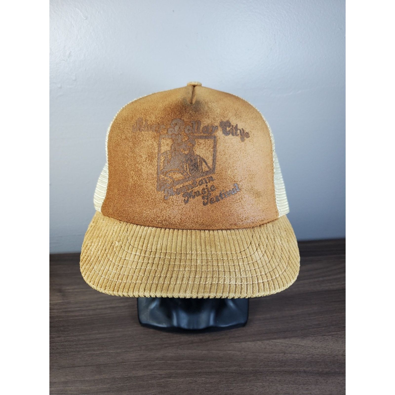 Vintage Silver Dollar City Mountain Music Festival Trucker Hat Cap Size ONE SIZE - 2 Thumbnail