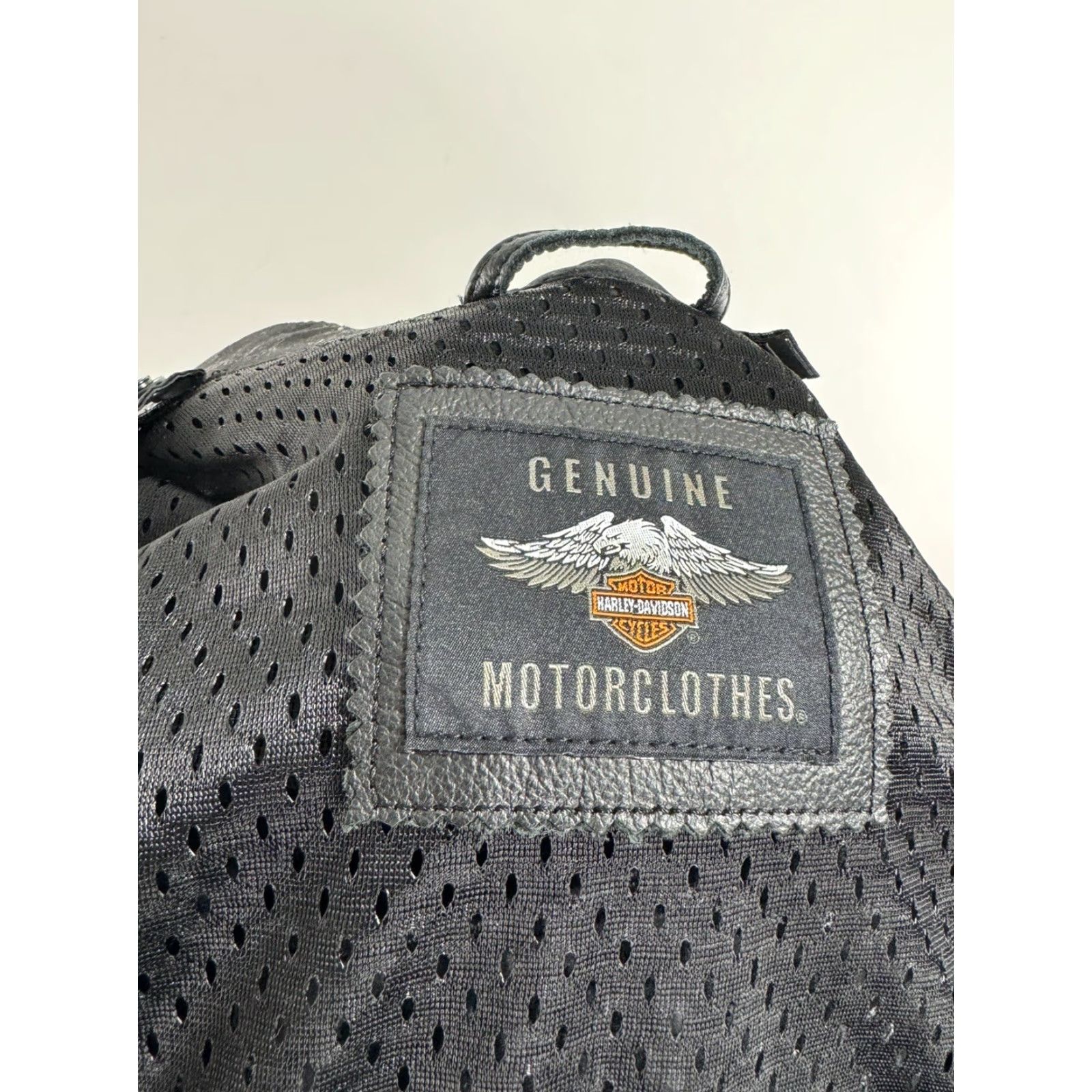 Harley Davidson HARLEY-DAVIDSON Embroidered LEATHER Womens L Motorcycle Jacket - MINT, Black, Motorcycle, Jacket, Women, Harley-Davidson, XS/Adult L Size L / US 10 / IT 46 - 7 Thumbnail
