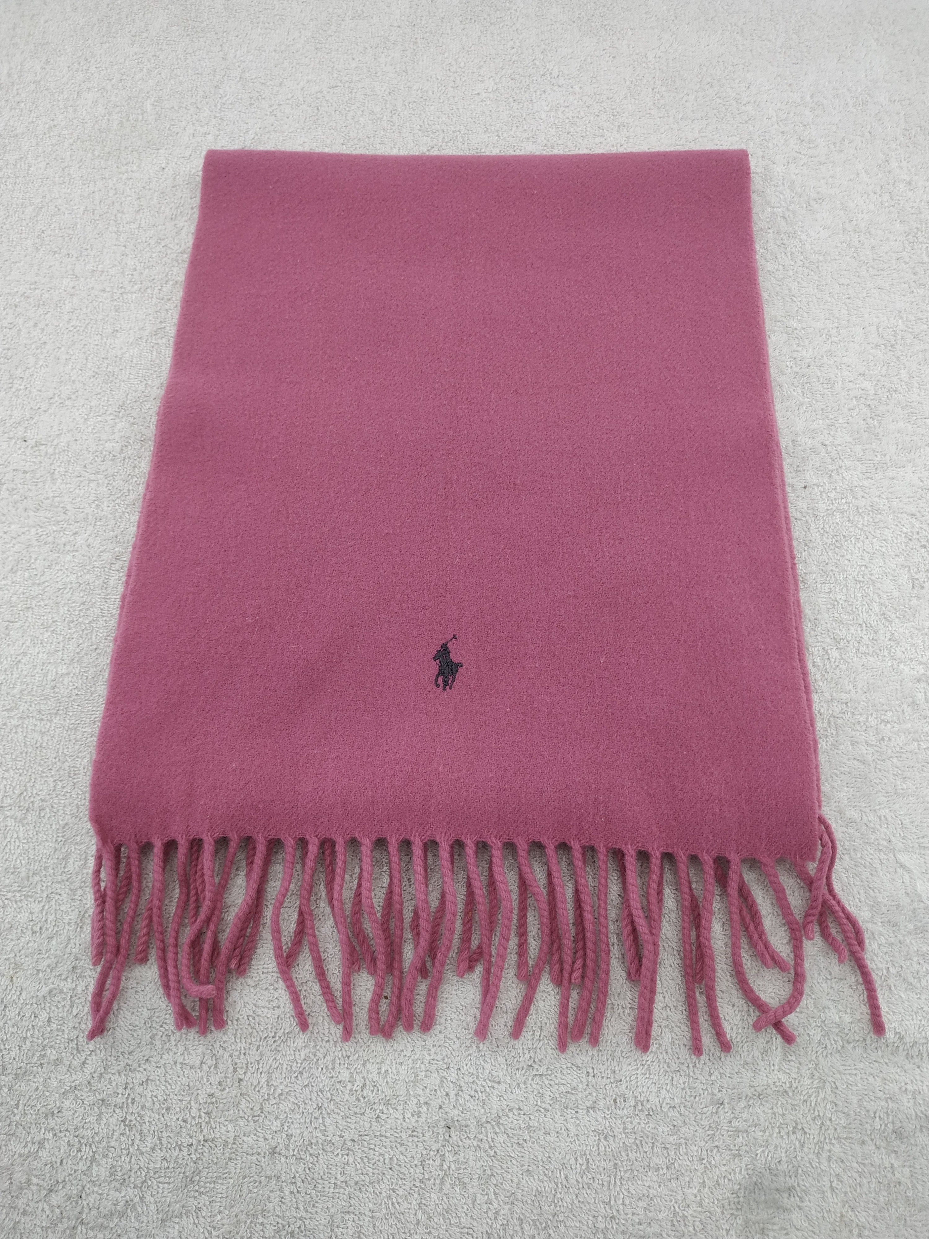 Polo Ralph Lauren Vintage Polo Ralph Lauren Wool Scarf/Muffler/Neckwear MF120 Size ONE SIZE - 1 Thumbnail