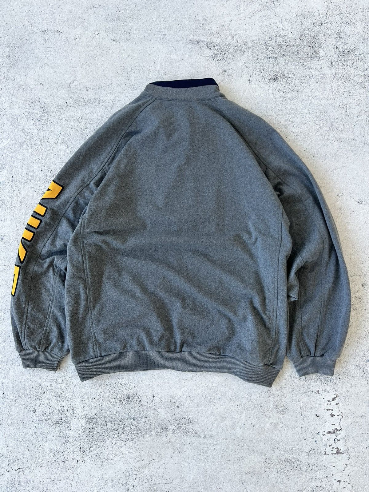 Nike × Vintage 🩸RARE🩸Nike Vintage Zip Sweatshirt Big Logo 90s Size US XXL / EU 58 / 5 - 7 Thumbnail