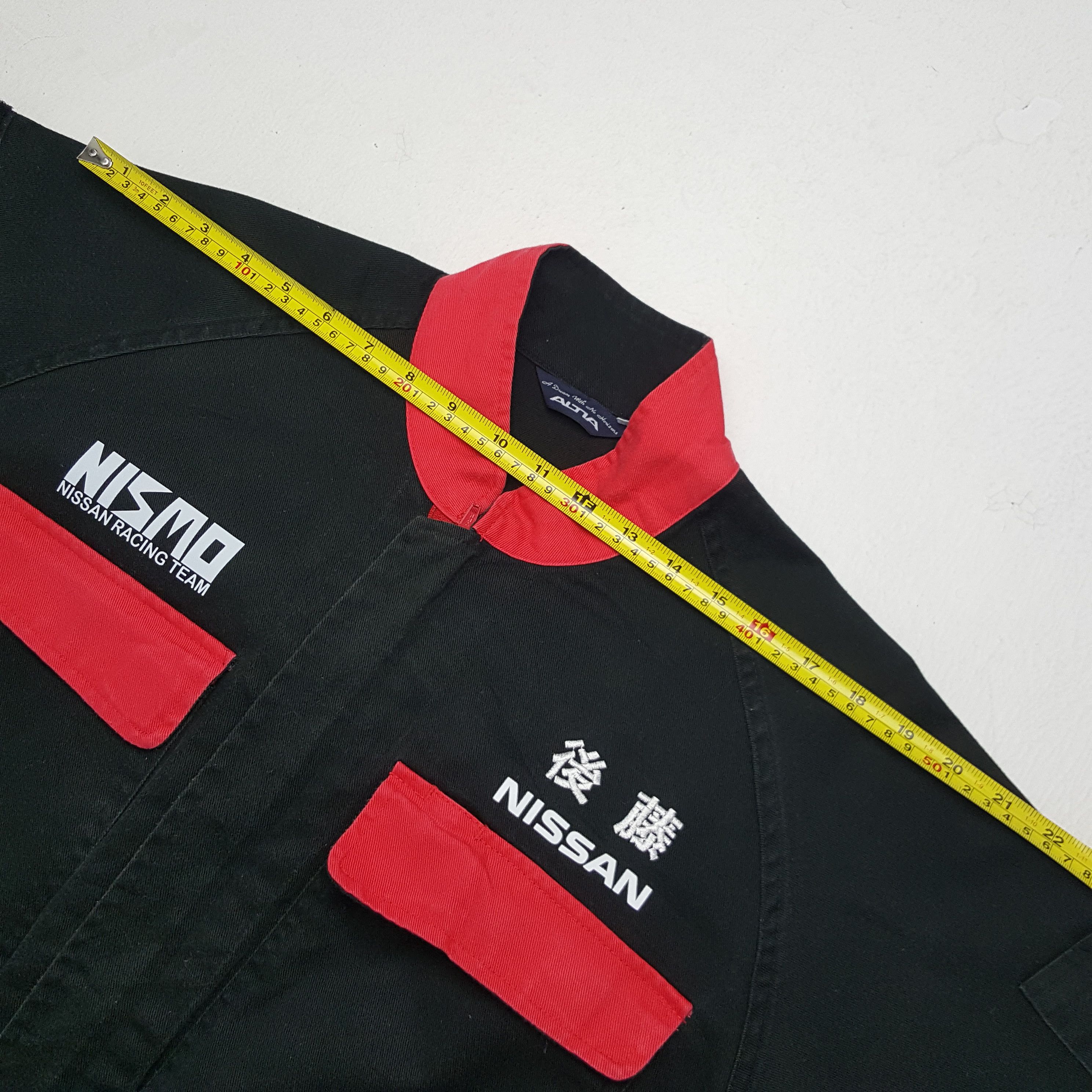 Japanese Brand × Vintage Vintage Nismo Nissan Japanese Racing Team Coverall Jacket Size US M / EU 48-50 / 2 - 12 Thumbnail