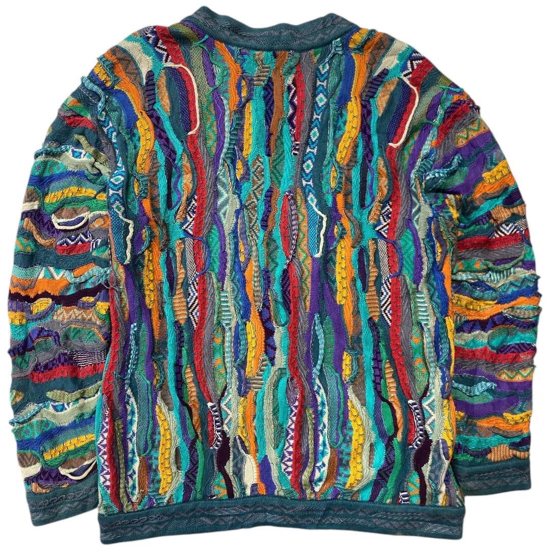 Coogi × Vintage Vintage 90s Coogi 3D Knitwear Sweater Size US L / EU 52-54 / 3 - 4 Thumbnail