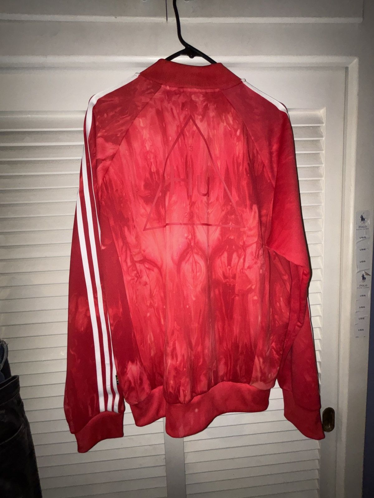 Adidas × Pharrell Adidas pharrell red tie dye track jacket large Size US L / EU 52-54 / 3 - 2 Thumbnail