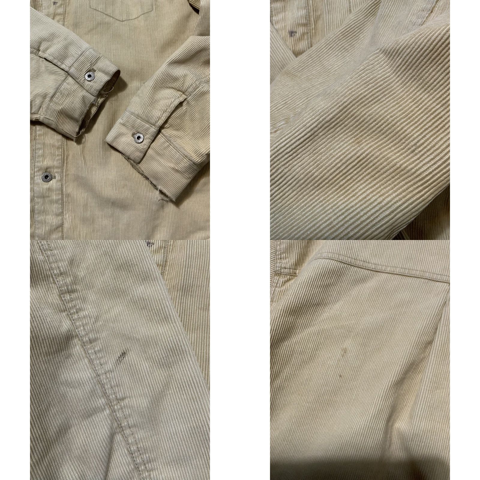 J.Crew VINTAGE J.CREW Jacket Corduroy Trucker Button Work Quilted Lined Sz. XL Brown Men Size US XL / EU 56 / 4 - 8 Thumbnail