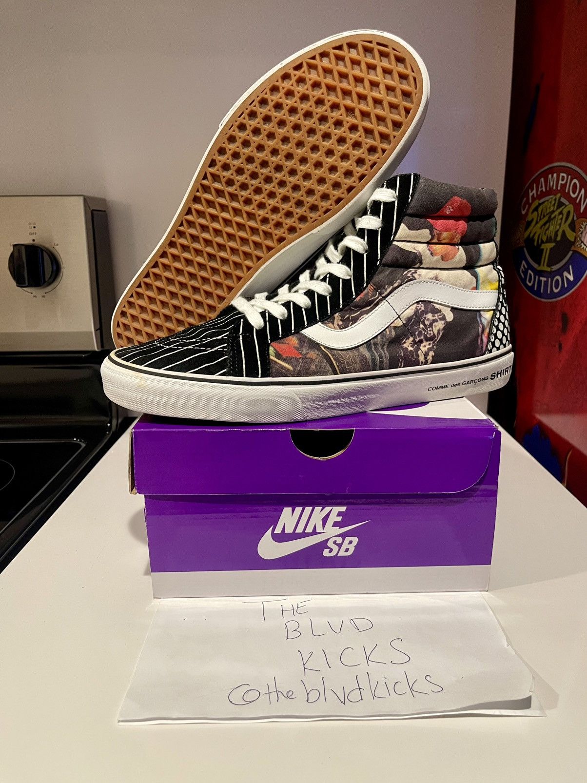 Supreme × Vans Comme des Garçons x Supreme x Vans SK8 Hi Harold Hunter Size US 12 / EU 45 - 2 Thumbnail