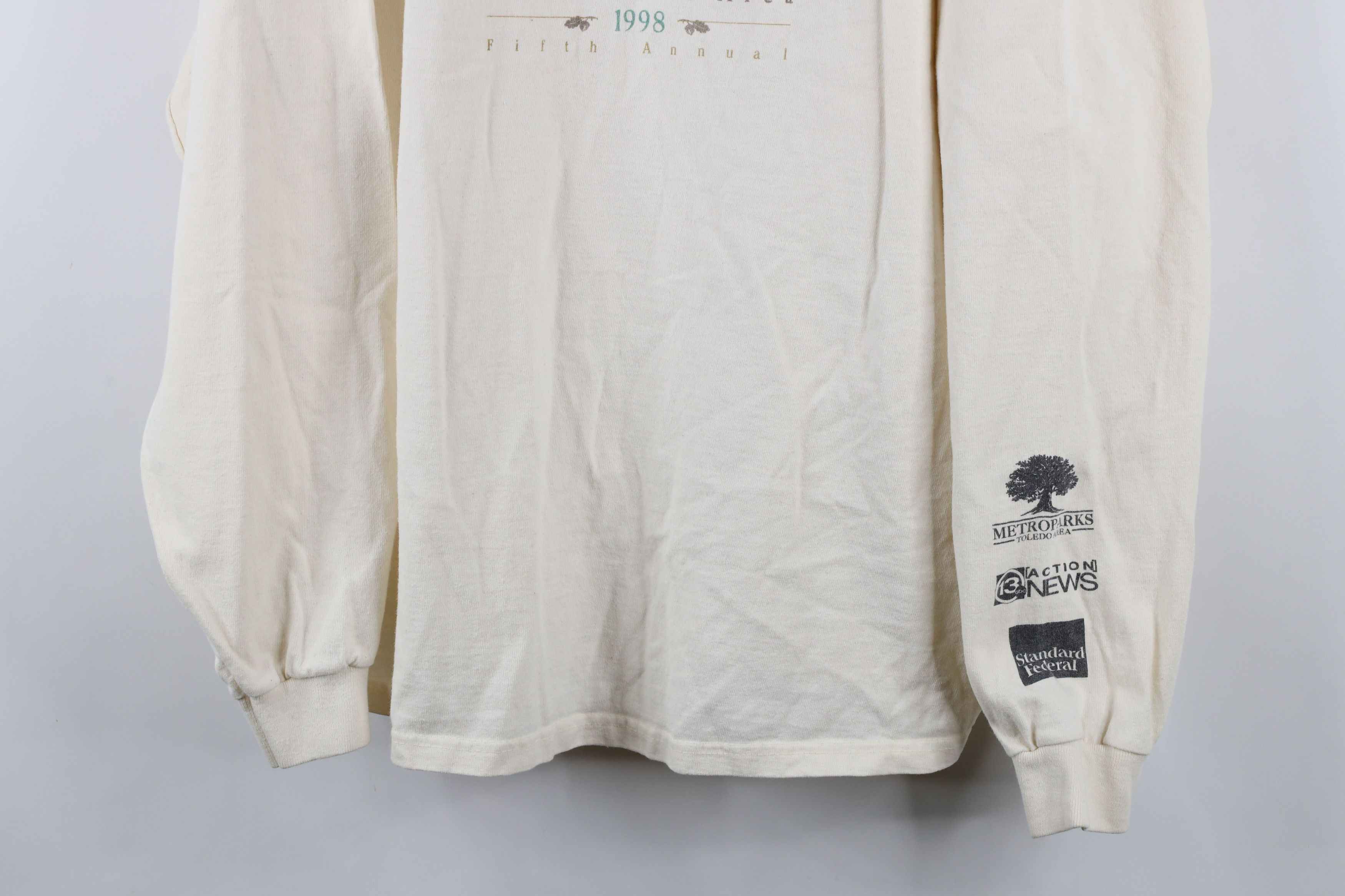 Vintage Vintage 90s Metroparks of Toledo Nature Long Sleeve T-Shirt Size US XXL / EU 58 / 5 - 3 Thumbnail