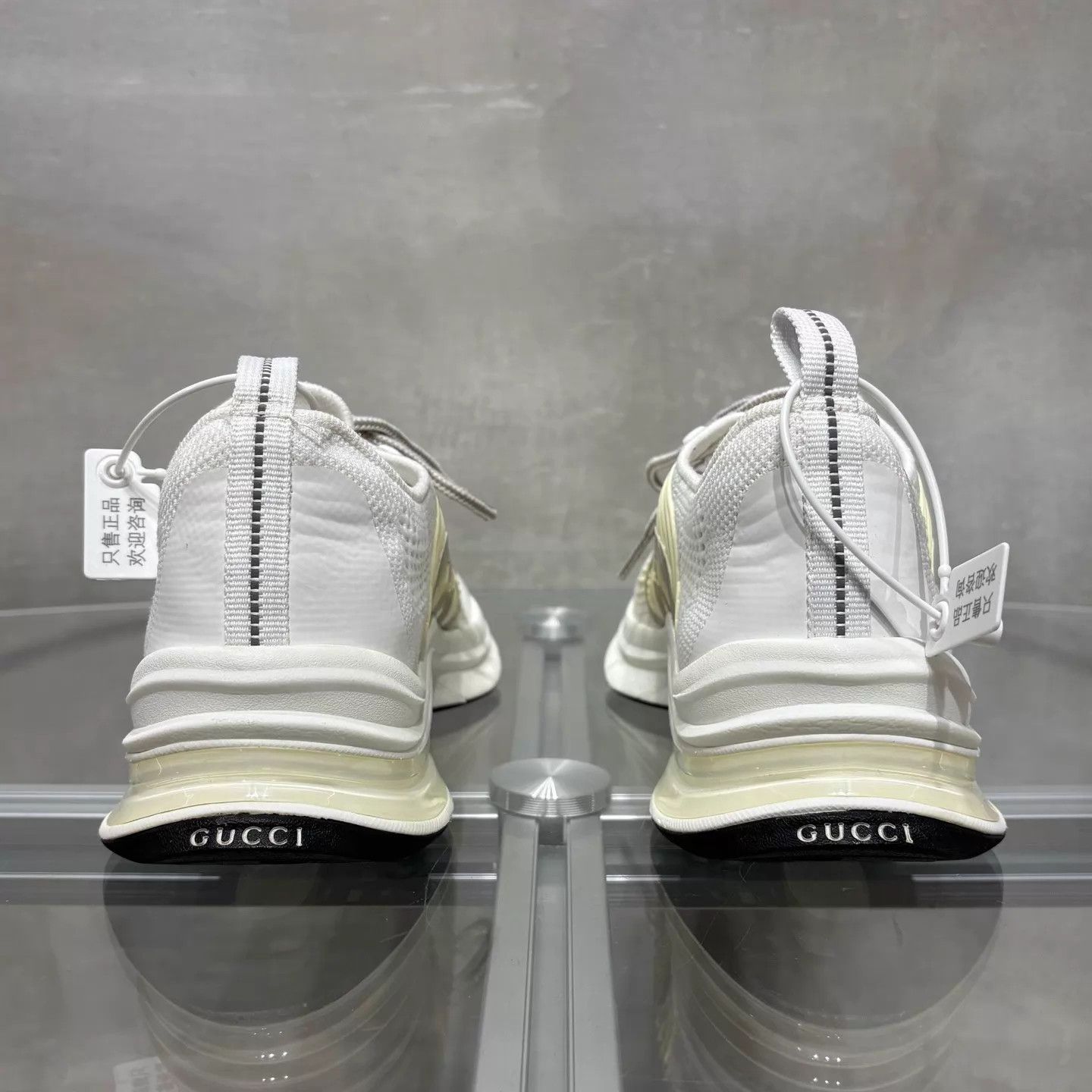 Gucci Gucci RUN White Casual Sneaker Size 40.5 Size US 7.5 / EU 40-41 - 6 Thumbnail