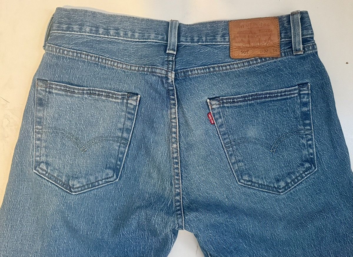 Levi's Levis Big E Vintage Wash 501 Denim Jeans Size US 32 / EU 48 - 3 Thumbnail