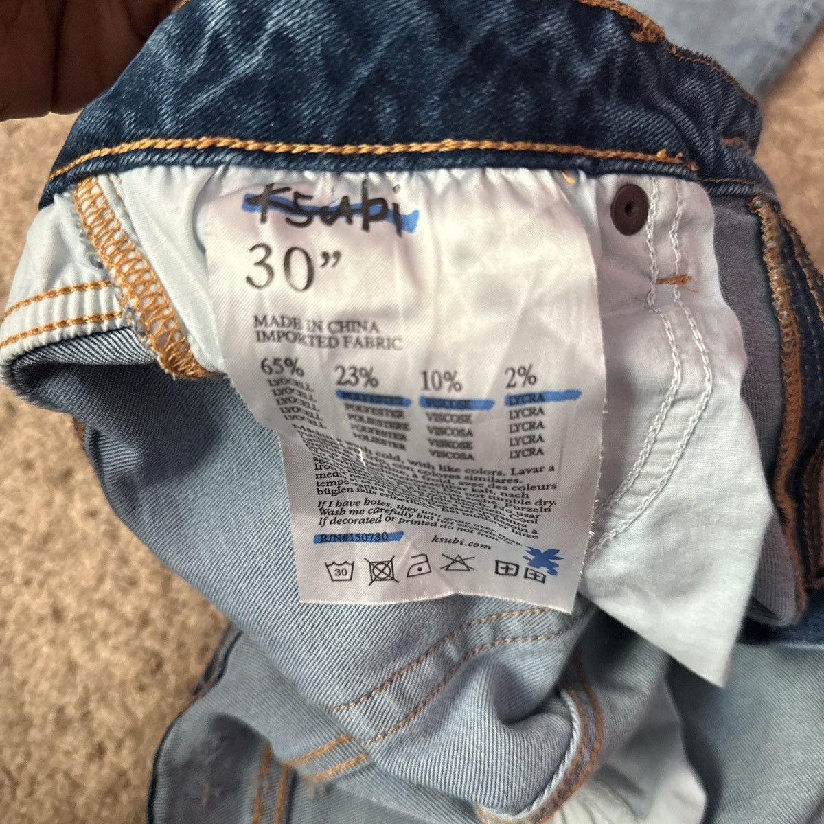 Ksubi KSUBI DENIM Size 30" / US 8 / IT 44 - 4 Thumbnail