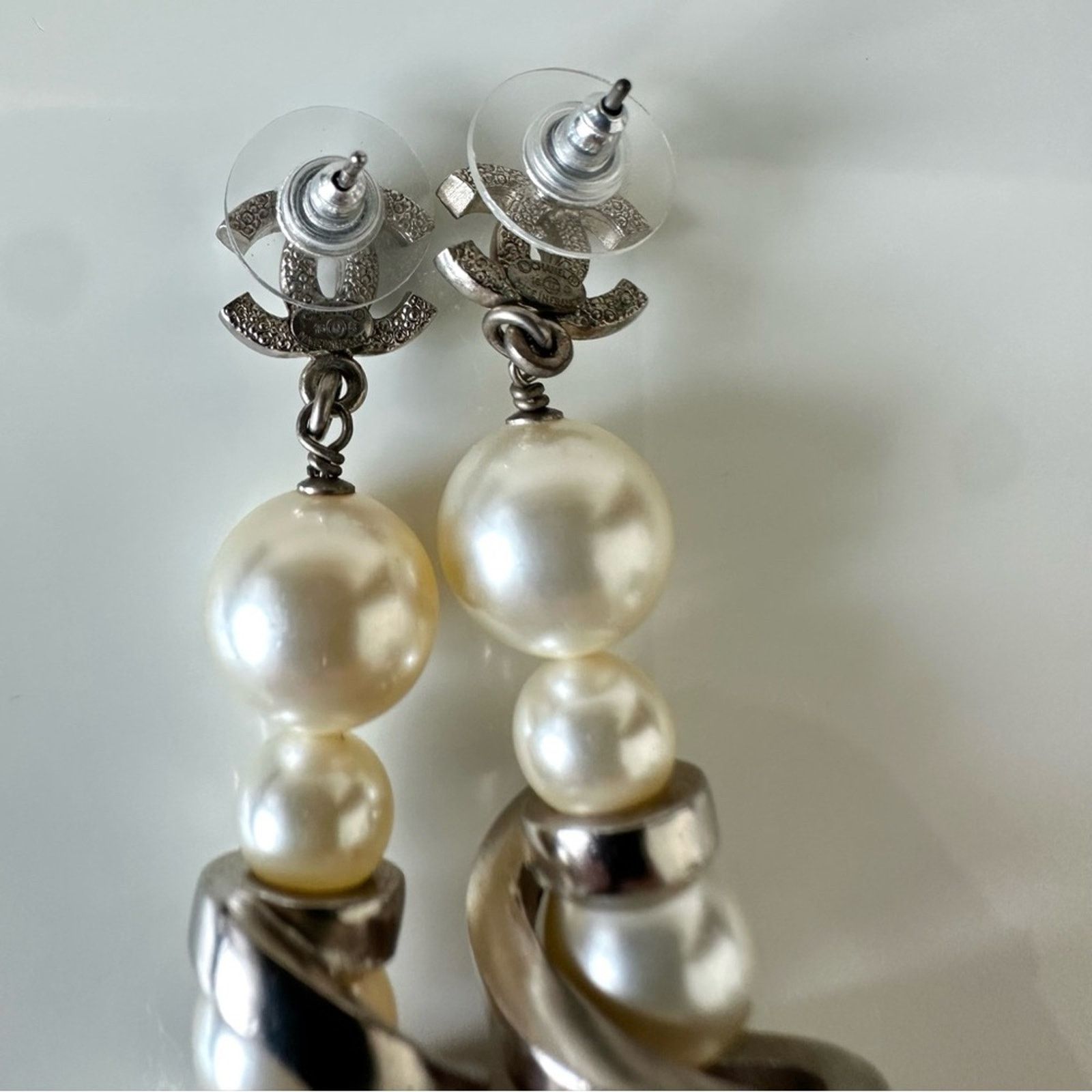 Chanel CHANEL earrings with big crystals Authentic Size ONE SIZE - 5 Thumbnail