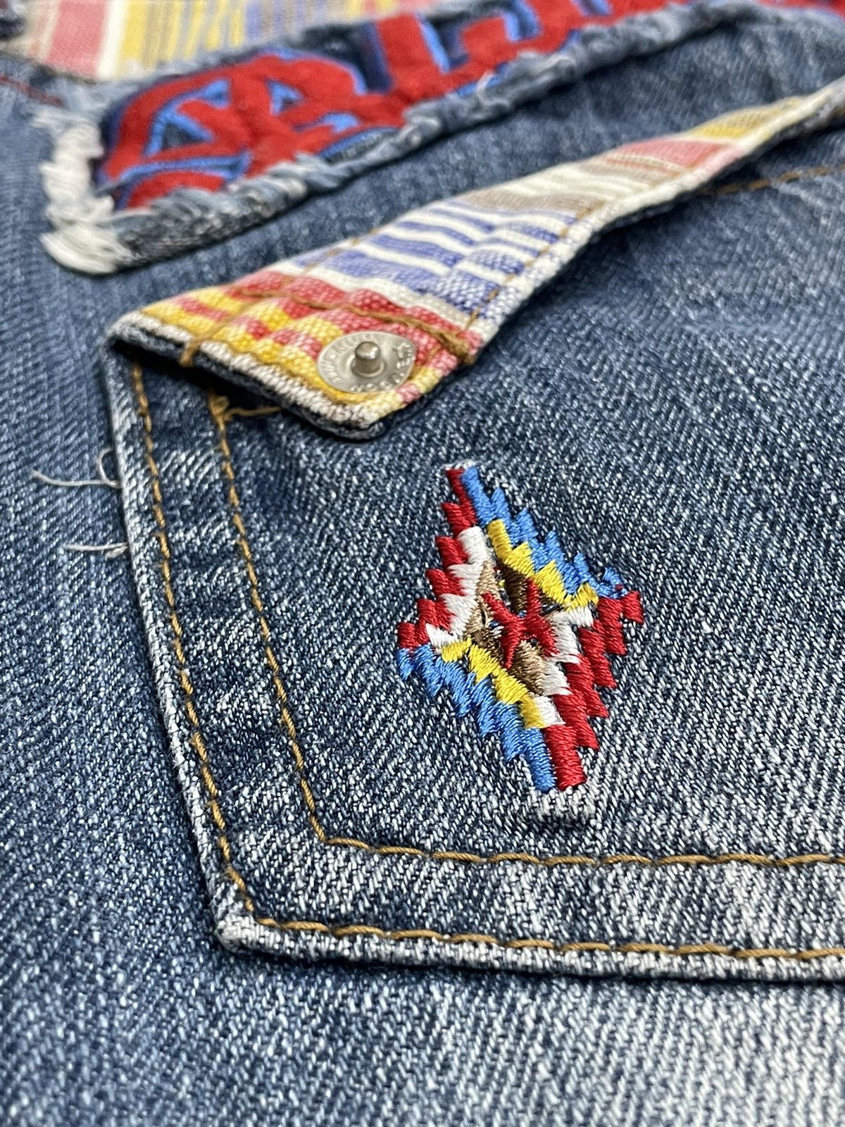 Hysteric Glamour Blue Moon Blue Embroidery Signature Design Surf Y2K Style Size US 28 / EU 44 - 16 Thumbnail