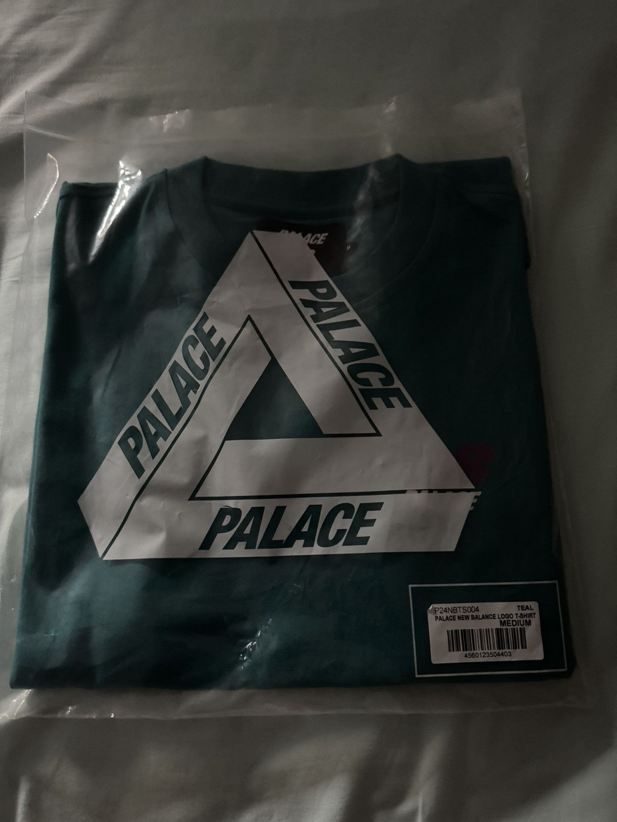 New Balance × Palace Palace X New Balance Logo T-Shirt teal M Size US M / EU 48-50 / 2 - 1 Thumbnail