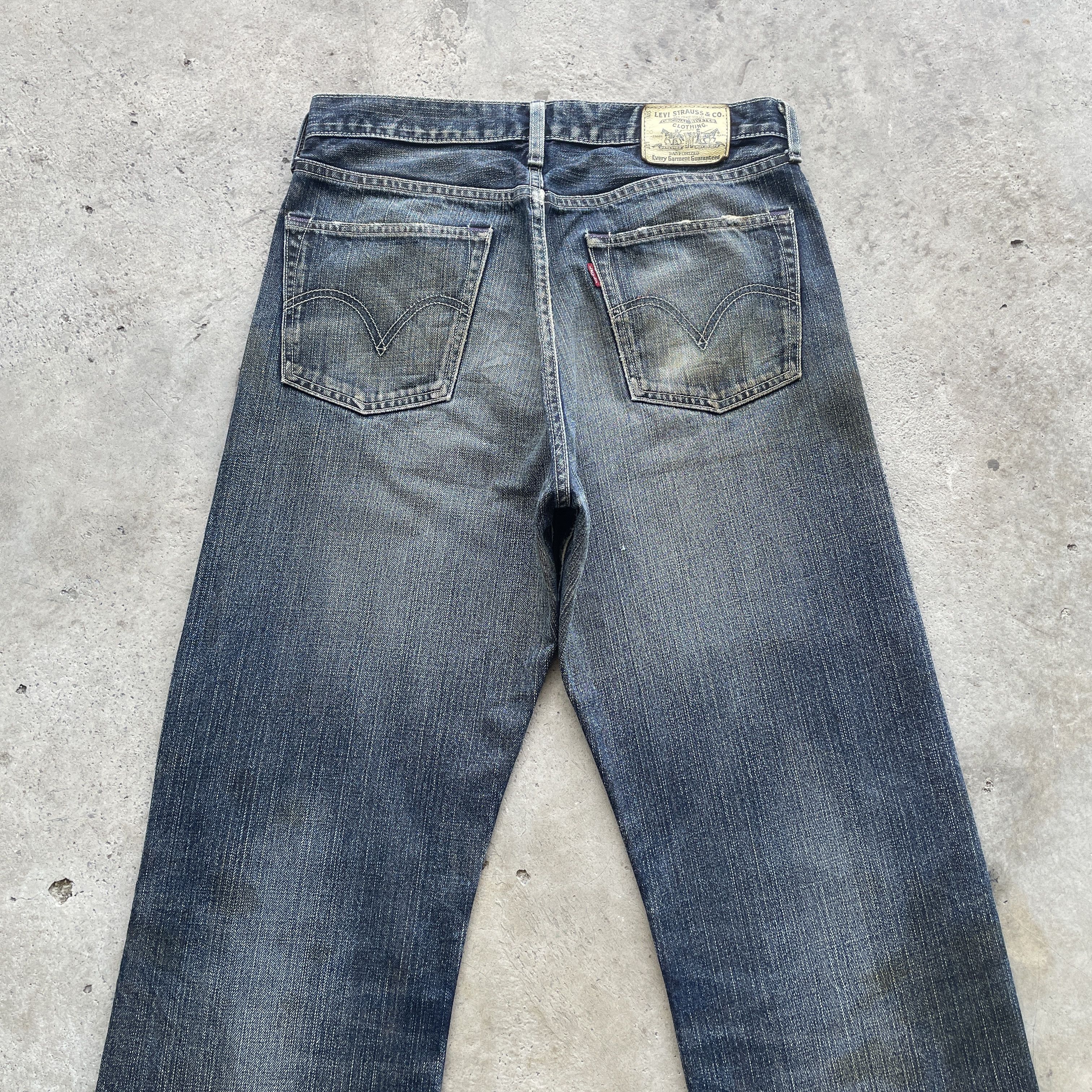 Levi's W32 VINTAGE LEVIS DISTRESSED JEANS RUSTY FADED PANTS DENIM Size US 32 / EU 48 - 9 Thumbnail