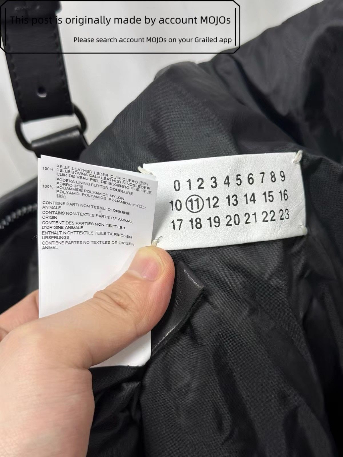 Maison Margiela Maison Margiela Leather Travel Duffle Bag mojos2039 Size ONE SIZE - 7 Thumbnail