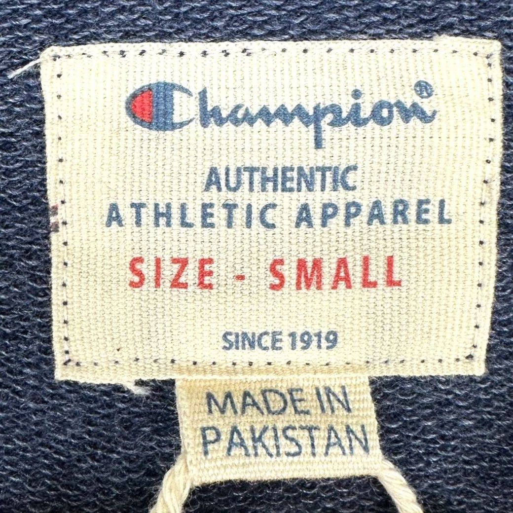 Champion Champion Sweatshirt Mens Small Navy Blue Crew Neck Pullover Athletic Activewear Logo Size US S / EU 44-46 / 1 - 4 Thumbnail