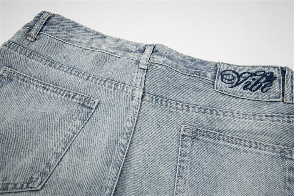 Japanese Brand × Jean Men's punk gradient washed straight jeans y2k Size US 32 / EU 48 - 5 Thumbnail