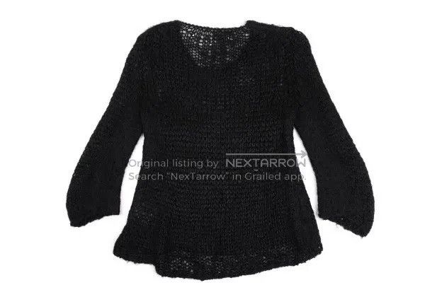 Comme des Garcons Comme Des Garcons Black vintage knit top Size S / US 4 / IT 40 - 3 Thumbnail