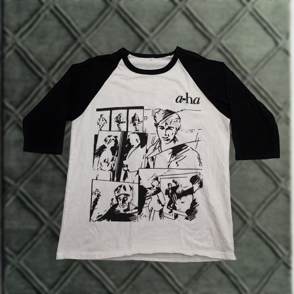 Vintage UNBRANDED A-ha Hollywood Superbowl 2022 Orchestra 3/4 Sleeve Shirt Men Small White Nike Size US S / EU 44-46 / 1 - 1 Thumbnail