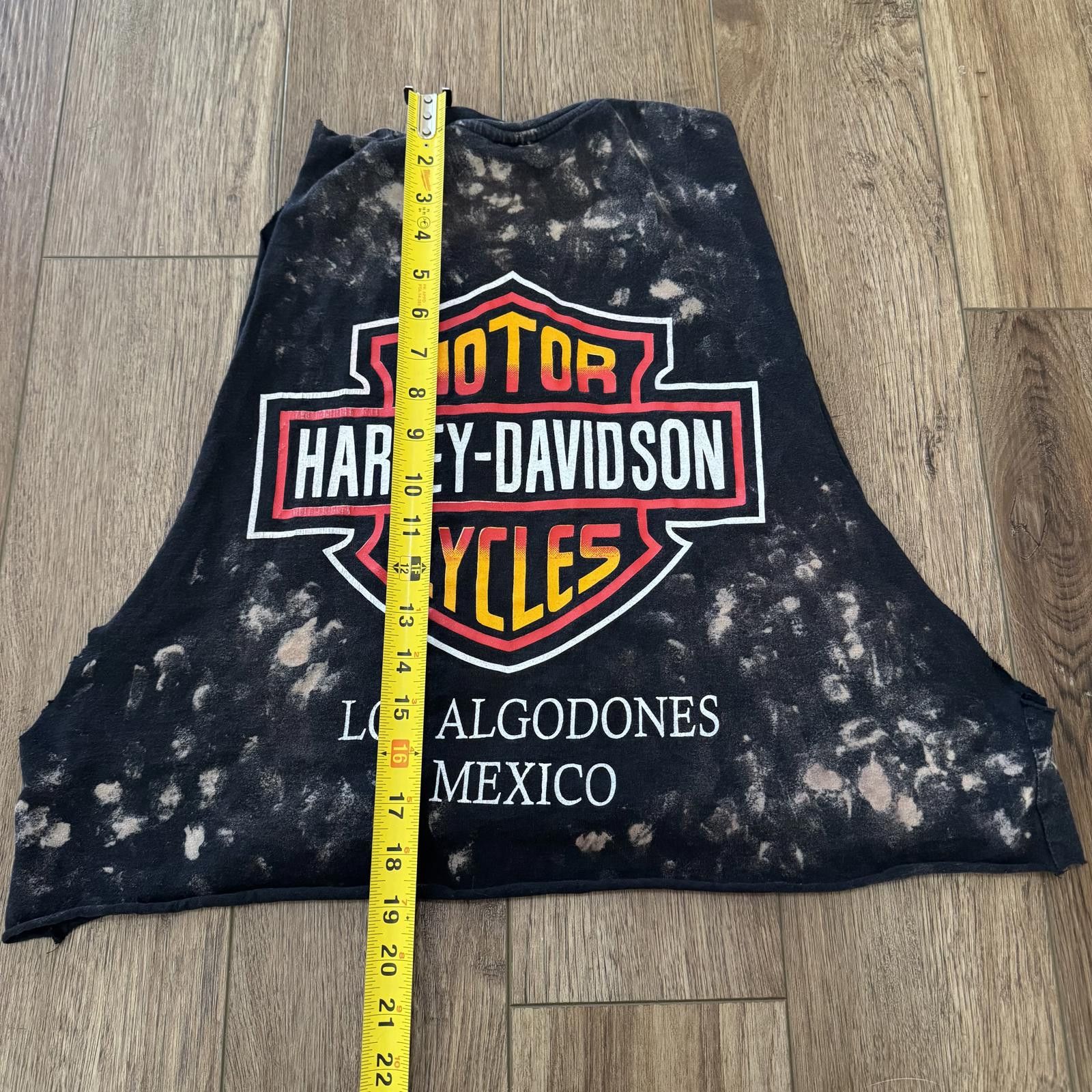 Other Vintage 90s Harley Davidson Los Algodones Mexico Biker Tank Size XL / US 12-14 / IT 48-50 - 8 Thumbnail