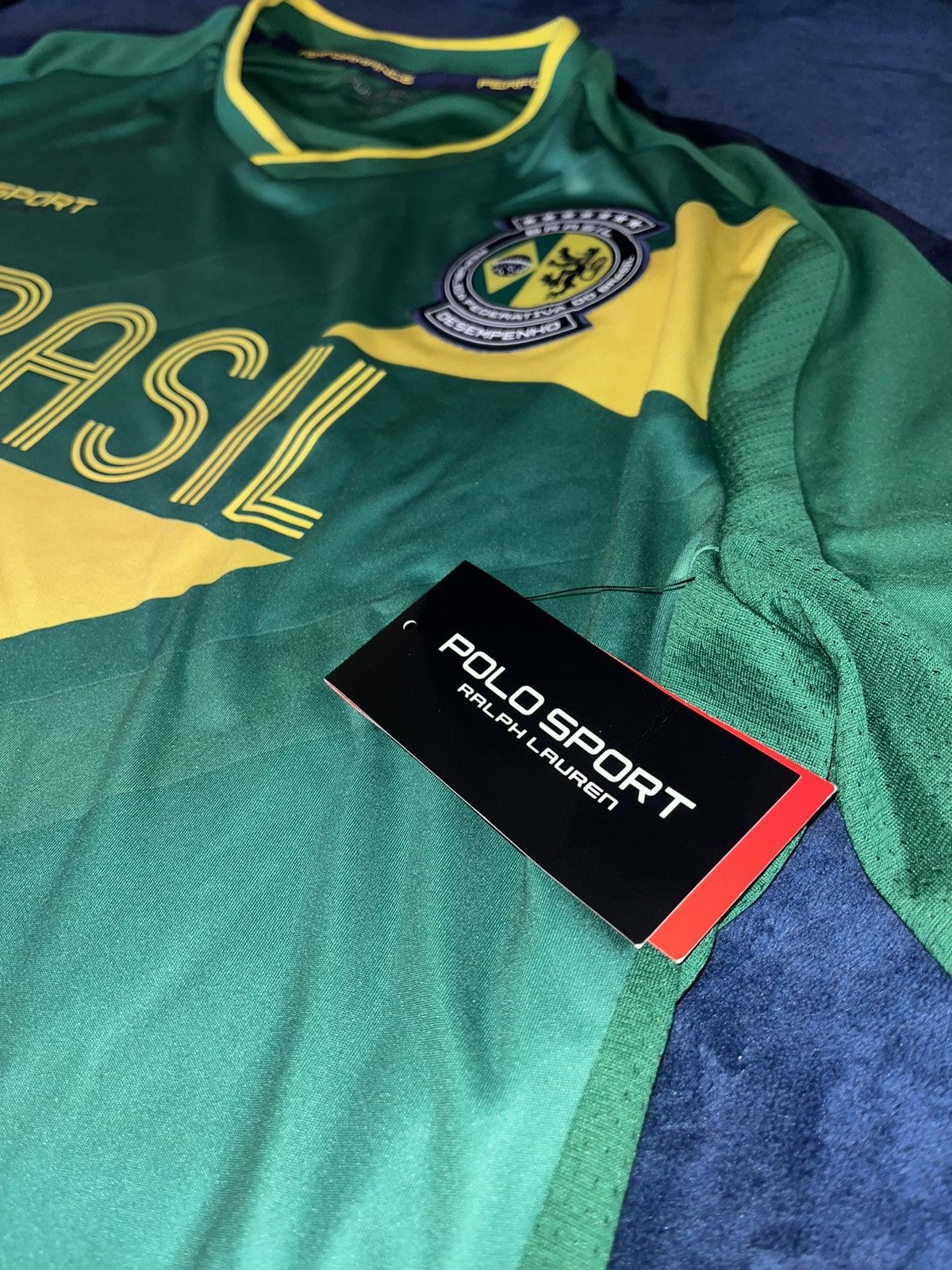 Polo Sport Brazil Soccer Jersey