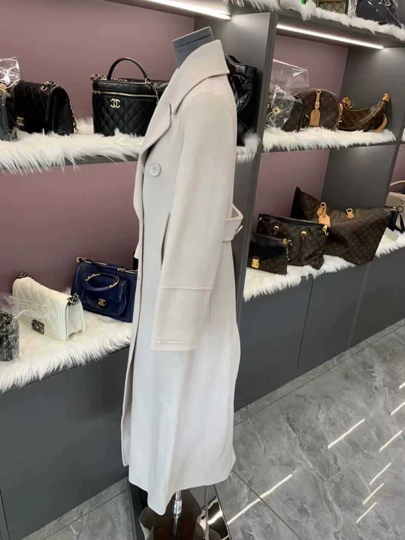 Max Mara Max Mara Glacier White Wool Coat Size M / US 6-8 / IT 42-44 - 3 Thumbnail