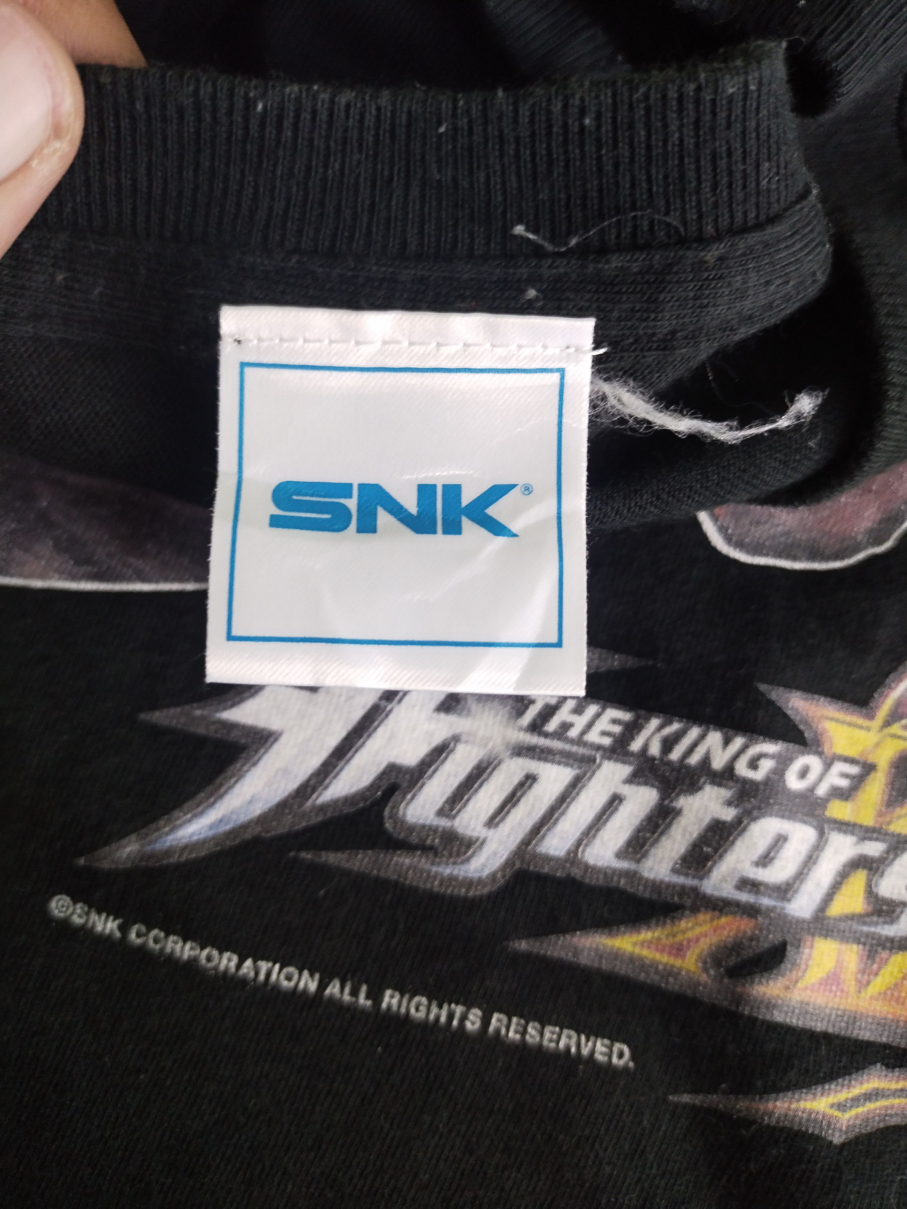 Playstation Vintage The King Of Figher XIV Promo Shirt Tee Rare Size US L / EU 52-54 / 3 - 9 Thumbnail