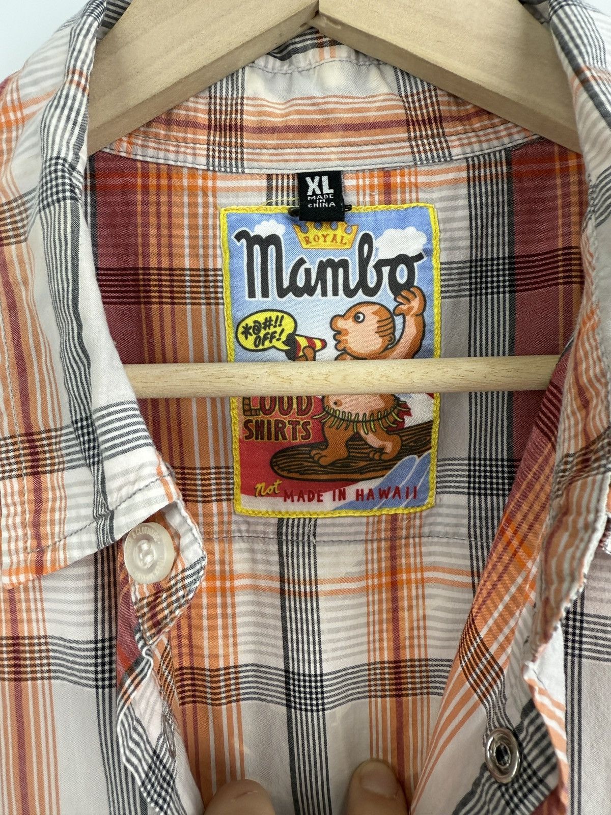 Mambo 🇺🇸 Vintage Y2K Mambo Loud Shirt Surfing Hawaiian Retro Size US XL / EU 56 / 4 - 6 Thumbnail