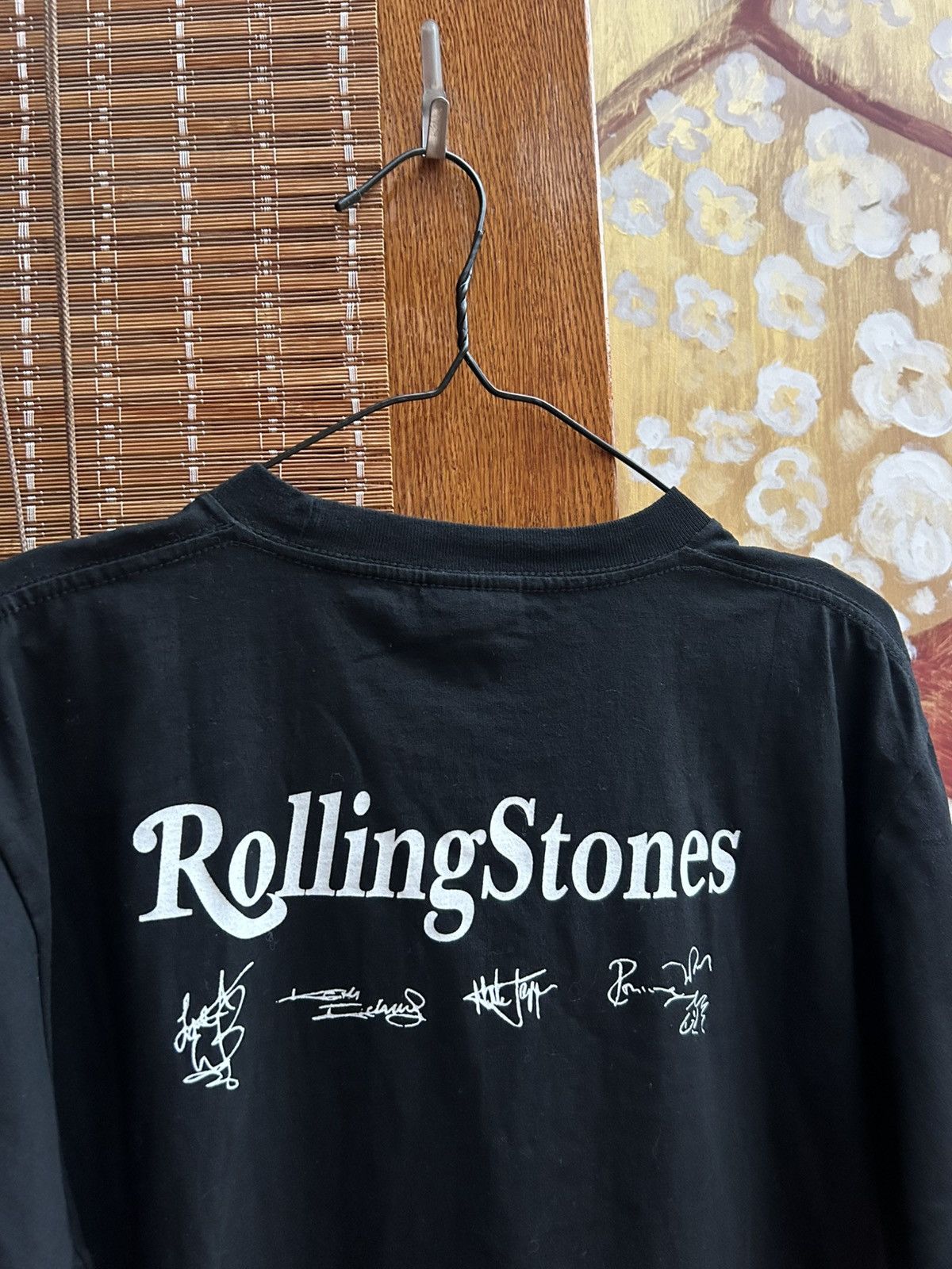 Band Tees × The Rolling Stones 2000’s The Rolling Stones Spiked Tongue Cartoon Faces Tee Size US L / EU 52-54 / 3 - 5 Thumbnail