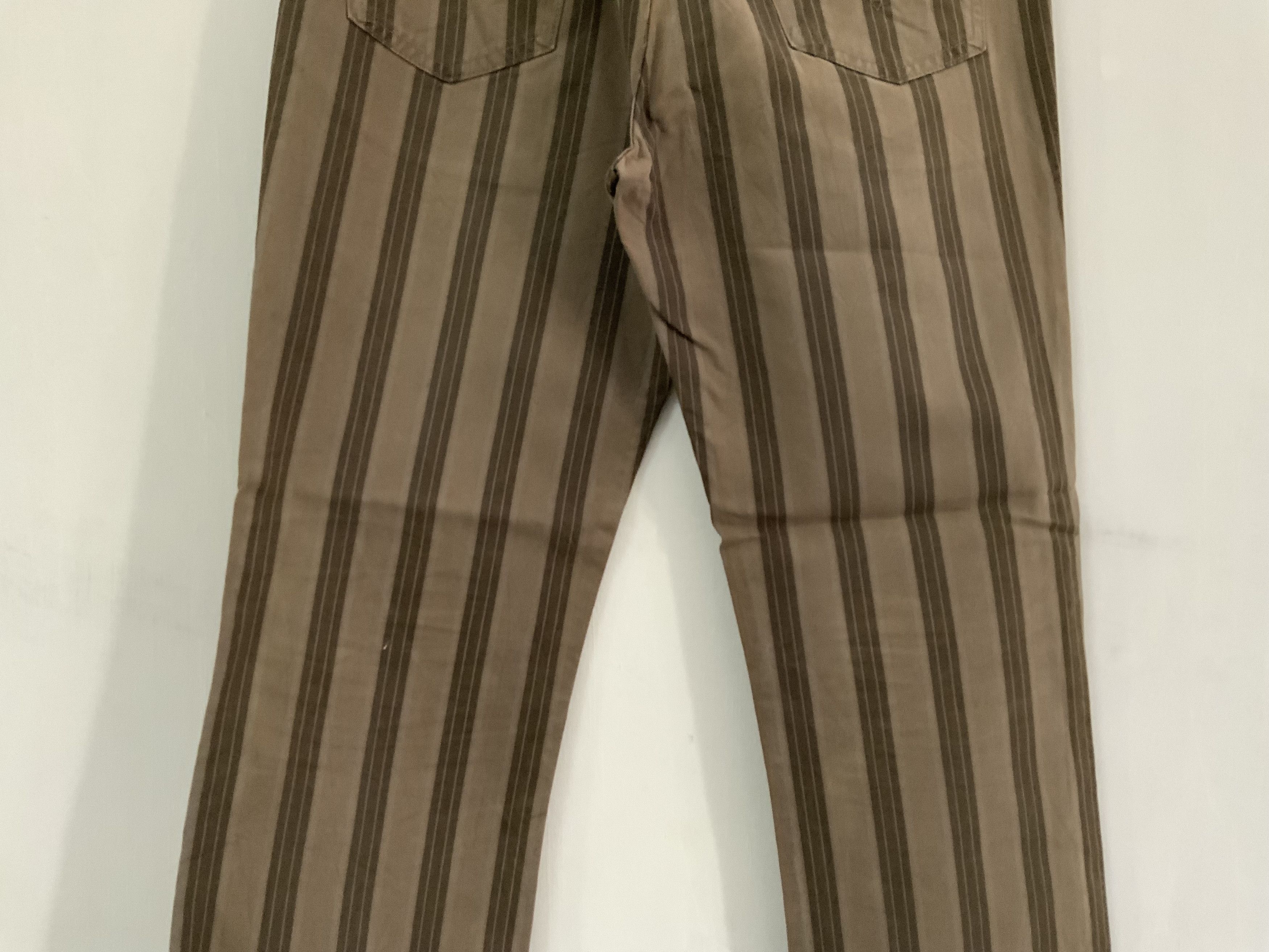 Japanese Brand Levi’s Striped Japan Made Avant Garde Pant Size US 30 / EU 46 - 7 Thumbnail