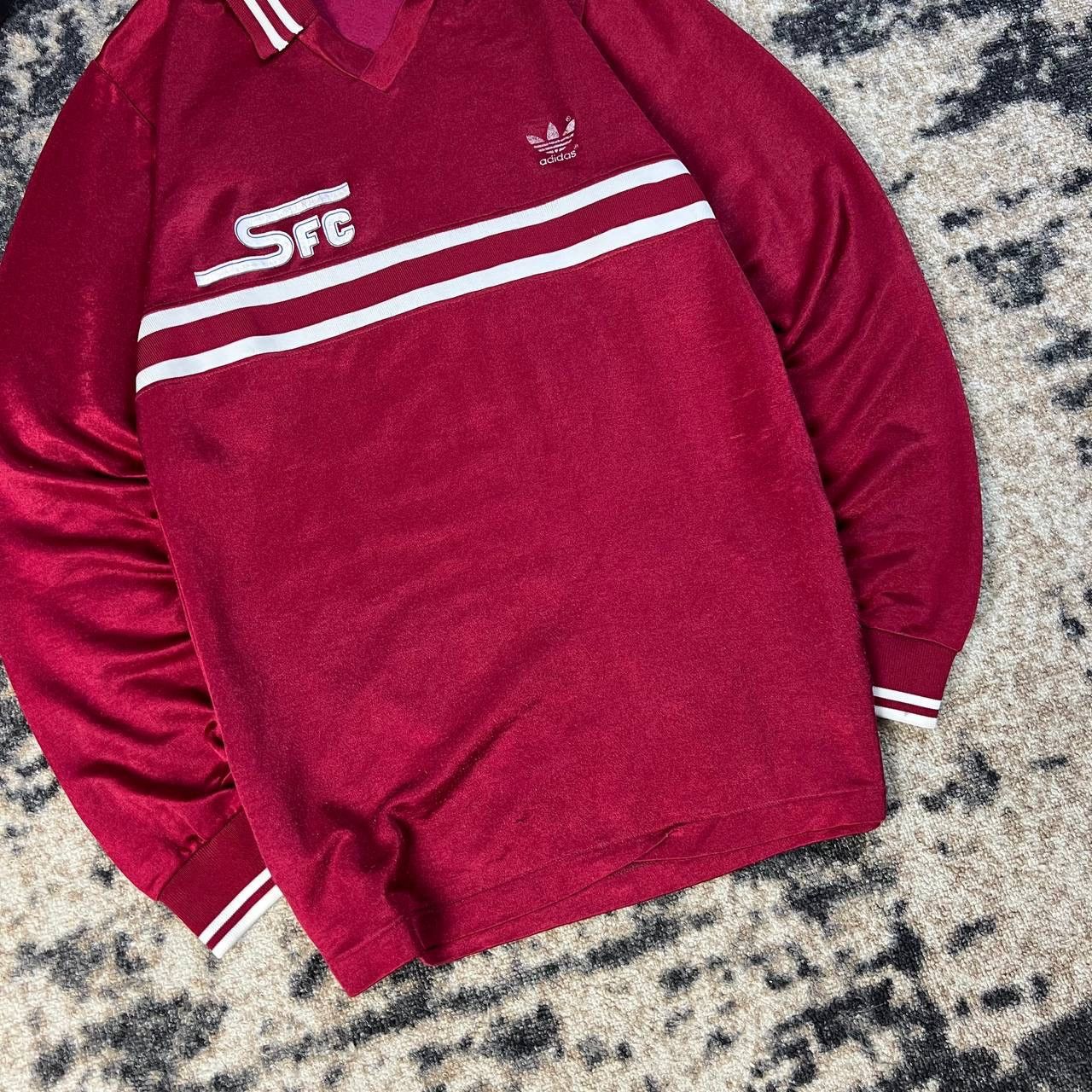 Adidas Servette 1983-86 Adidas West Germany Vintage Football Shirt Size US M / EU 48-50 / 2 - 3 Thumbnail