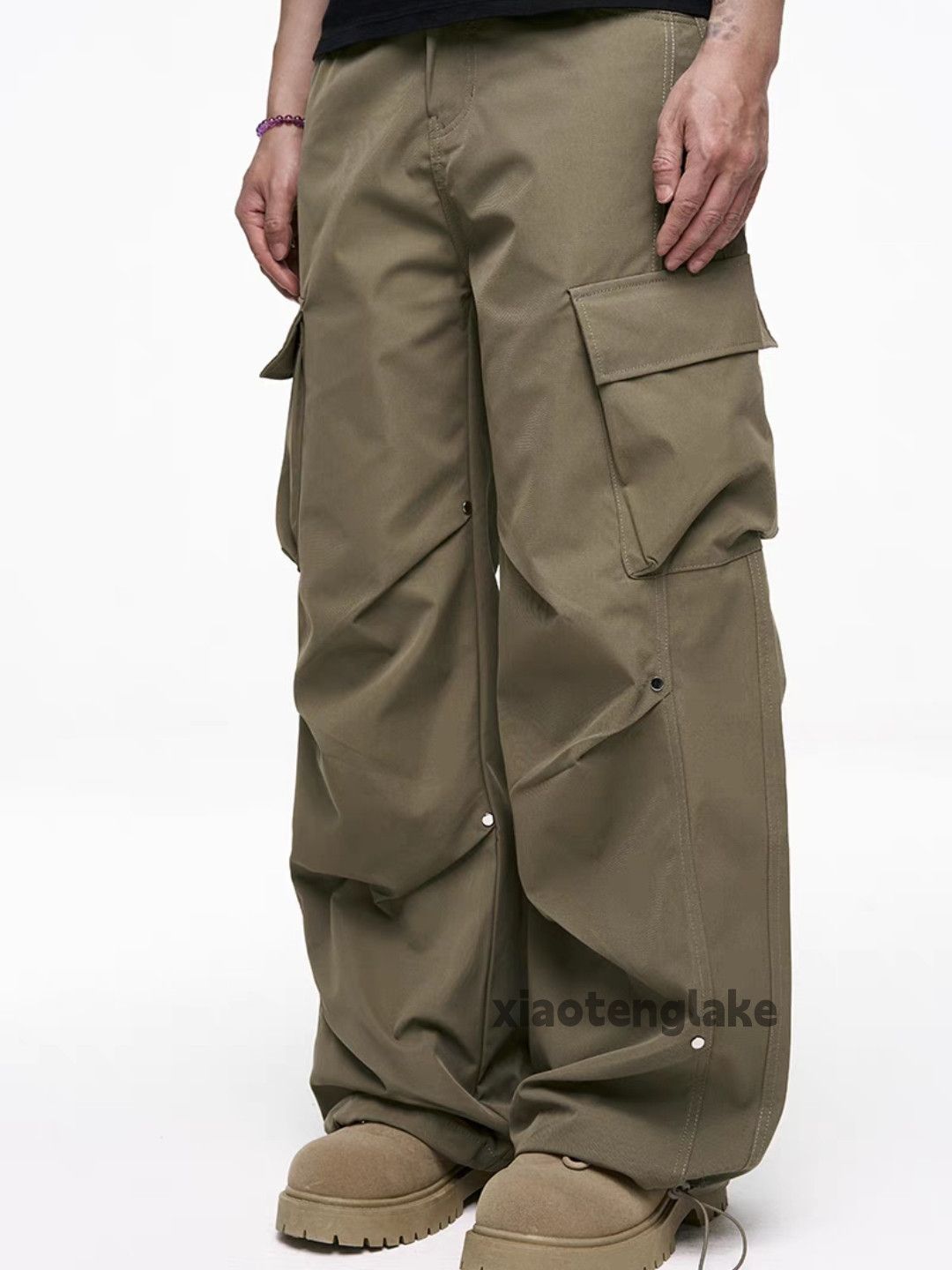 Designer × Japanese Brand × Vintage Utility military outdoor tactical cargo hiphop pants Size US 28 / EU 44 - 7 Thumbnail