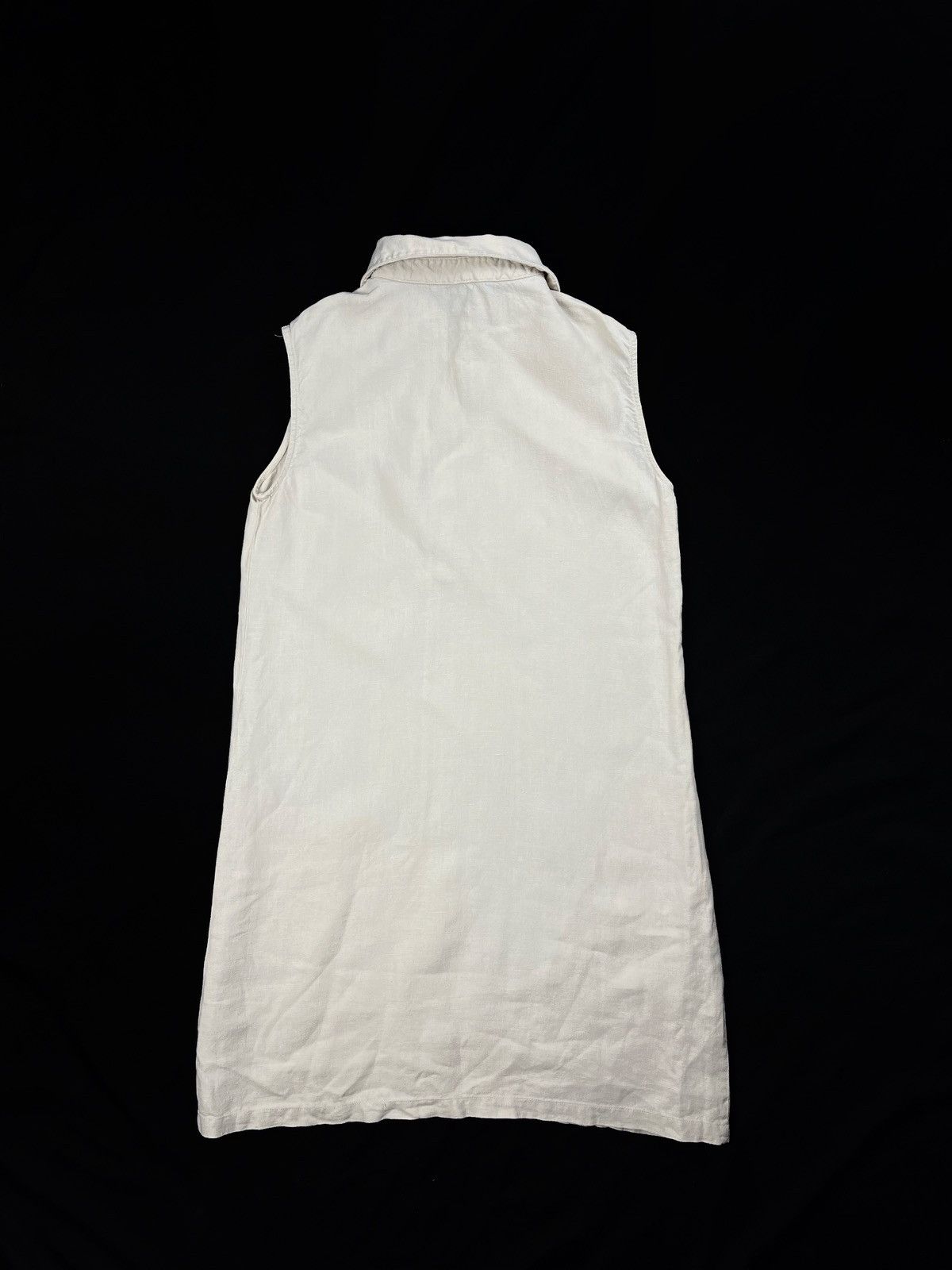 Lacoste 🐊LACOSTE midi dress 100% lin leinen basic style Size XS / US 0-2 / IT 36-38 - 5 Thumbnail