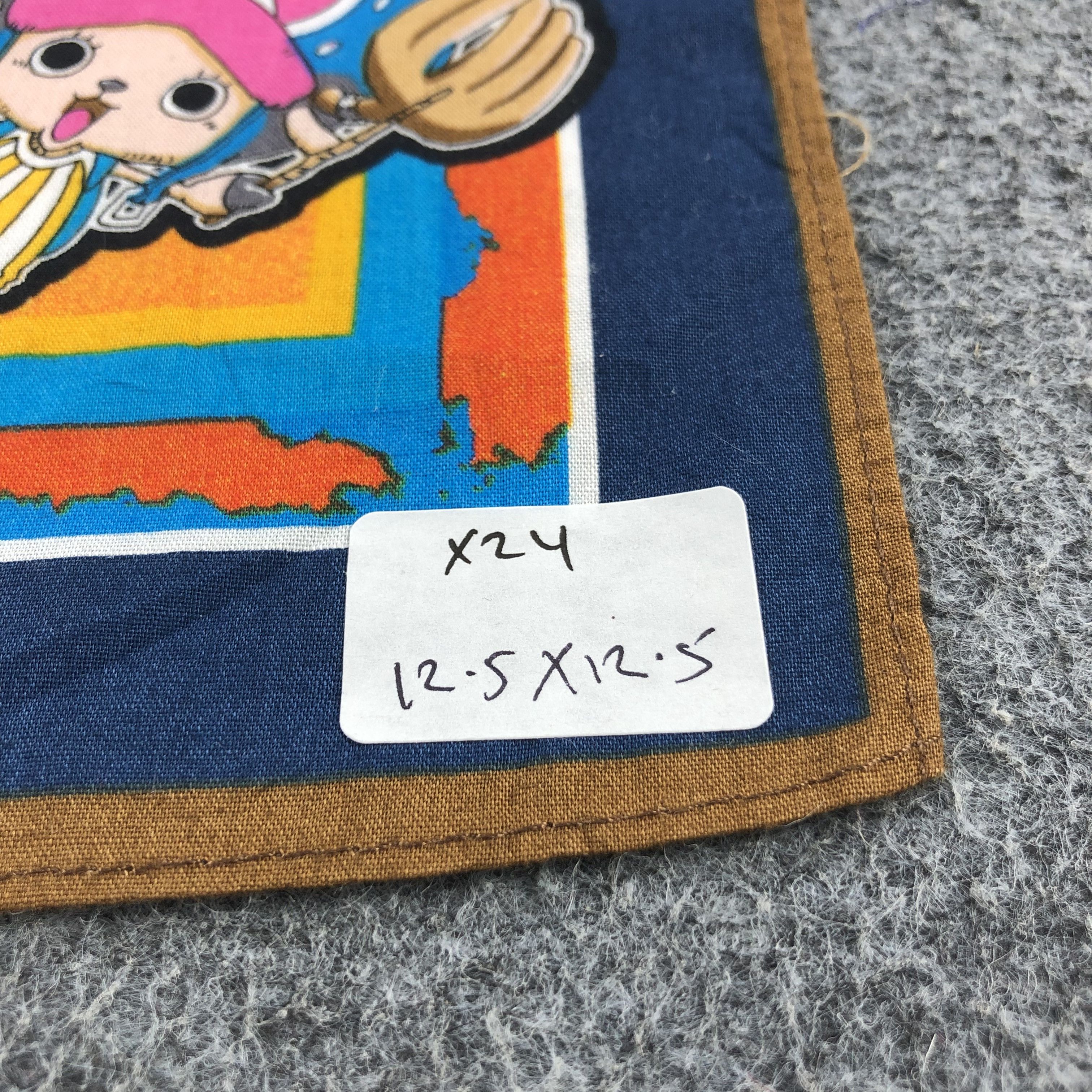 Anime × Japanese Brand × One Piece One Piece Characters Handkerchief Neckerchief Bandana X24 Size ONE SIZE - 9 Thumbnail