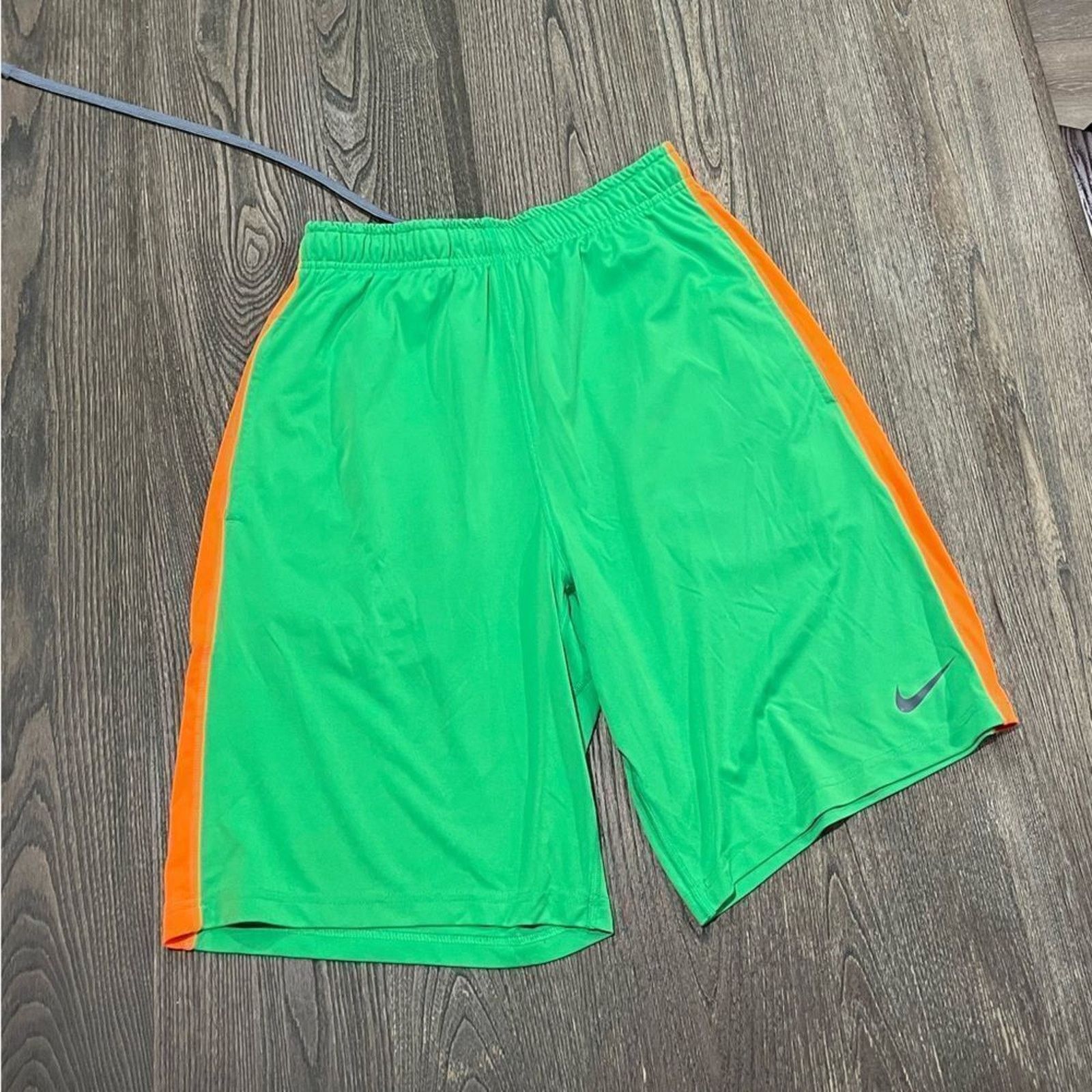 Nike Nike Dri-Fit Men's Basketball Shorts Drawstring Green Size M Size US 32 / EU 48 - 1 Thumbnail