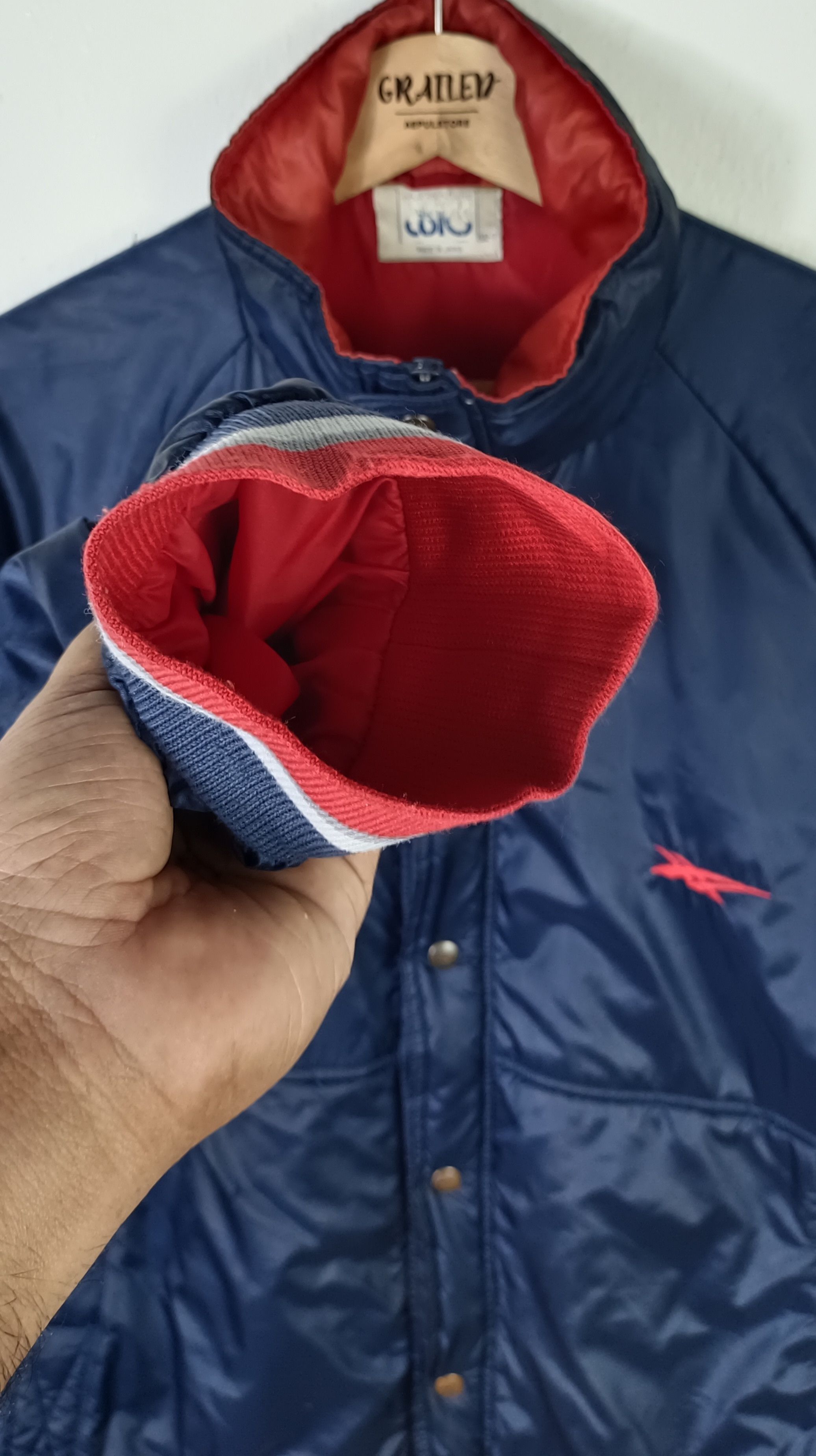 Asics × Japanese Brand × Sports Specialties Vintage Asics Paw Entrant Bomber Jacket Size US L / EU 52-54 / 3 - 10 Thumbnail