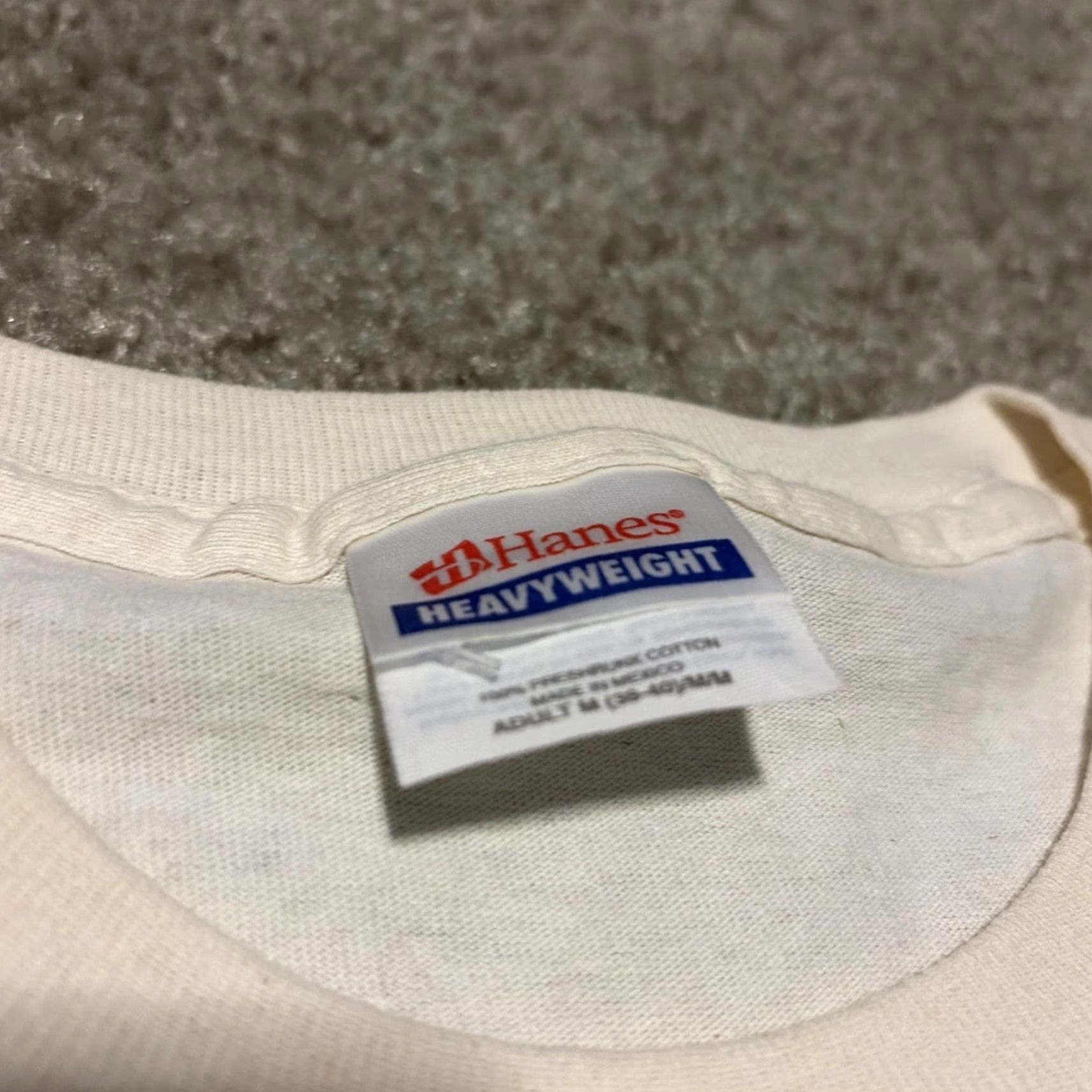 Hanes VINTAGE Hanes T-Shirt Florida Gasparilla Festival Tampa 2000s White M Men Medium Size US M / EU 48-50 / 2 - 7 Thumbnail