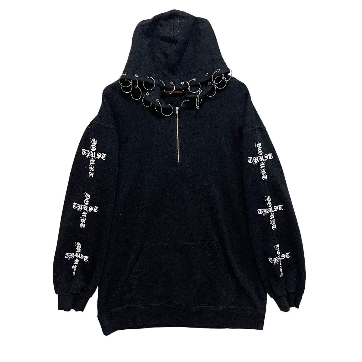 Japanese Brand Chrome Hearts Design Cross Logo Hoodie Size US XL / EU 56 / 4 - 1 Thumbnail