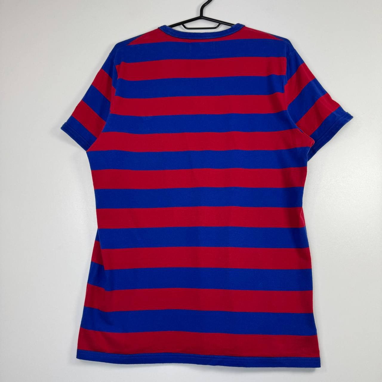 Fred Perry Fred Perry Striped T-Shirt Red Blue Crew Neck Mens Size M Size US M / EU 48-50 / 2 - 6 Thumbnail