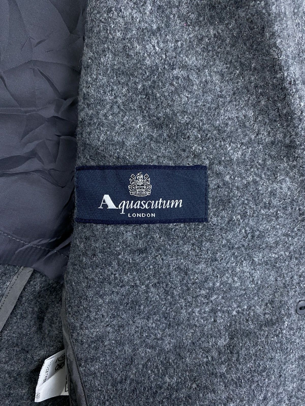 Aquascutum Vintage Aquascutum Wool Blend Suit Blazer Size M / US 6-8 / IT 42-44 - 11 Thumbnail