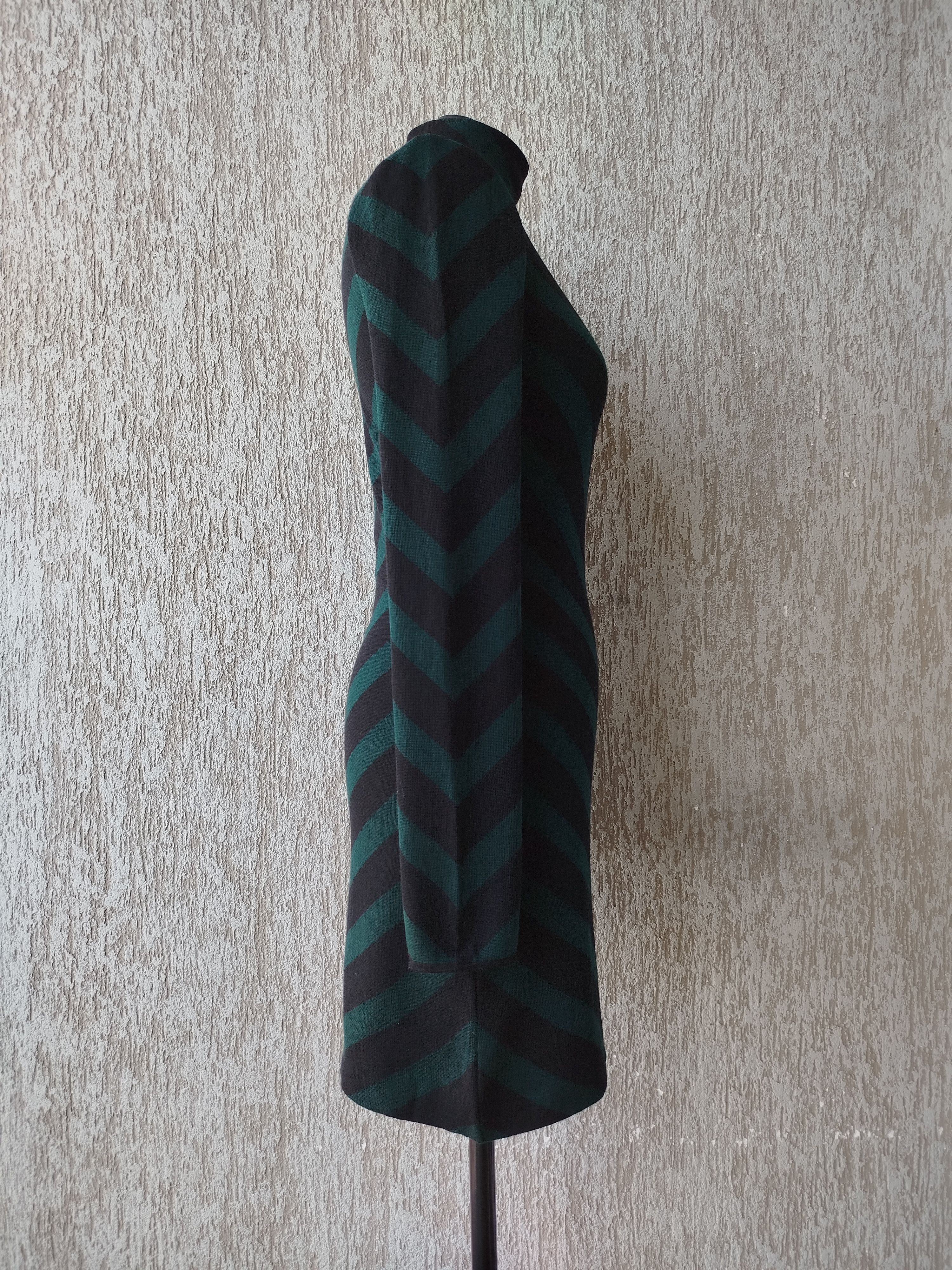 Balmain Dress Long Sleeve Striped Wool France Size 40 Size M / US 6-8 / IT 42-44 - 5 Thumbnail