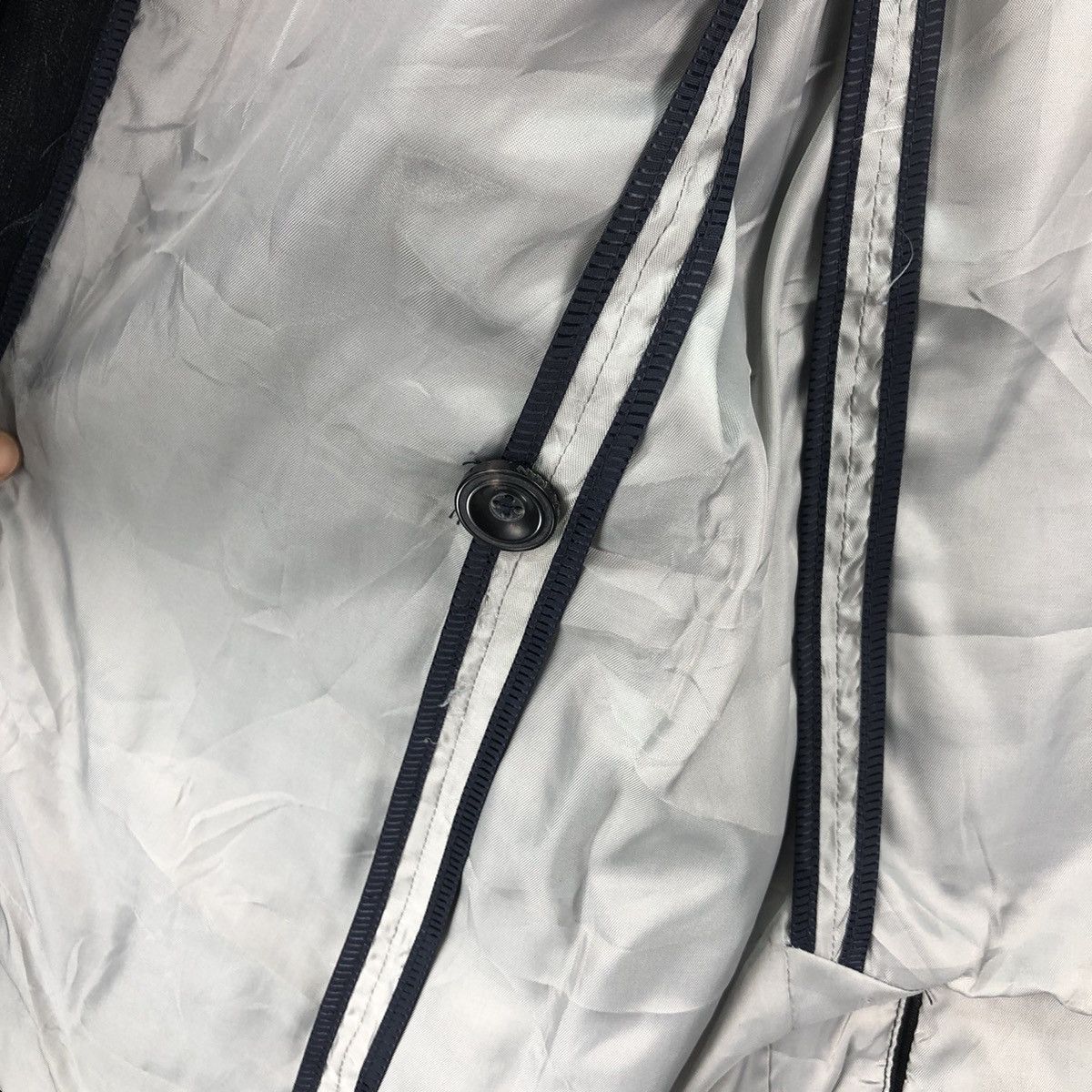Zara Vintage 00’s Zara Man Double Breasted Zipper Jacket Size US M / EU 48-50 / 2 - 13 Thumbnail
